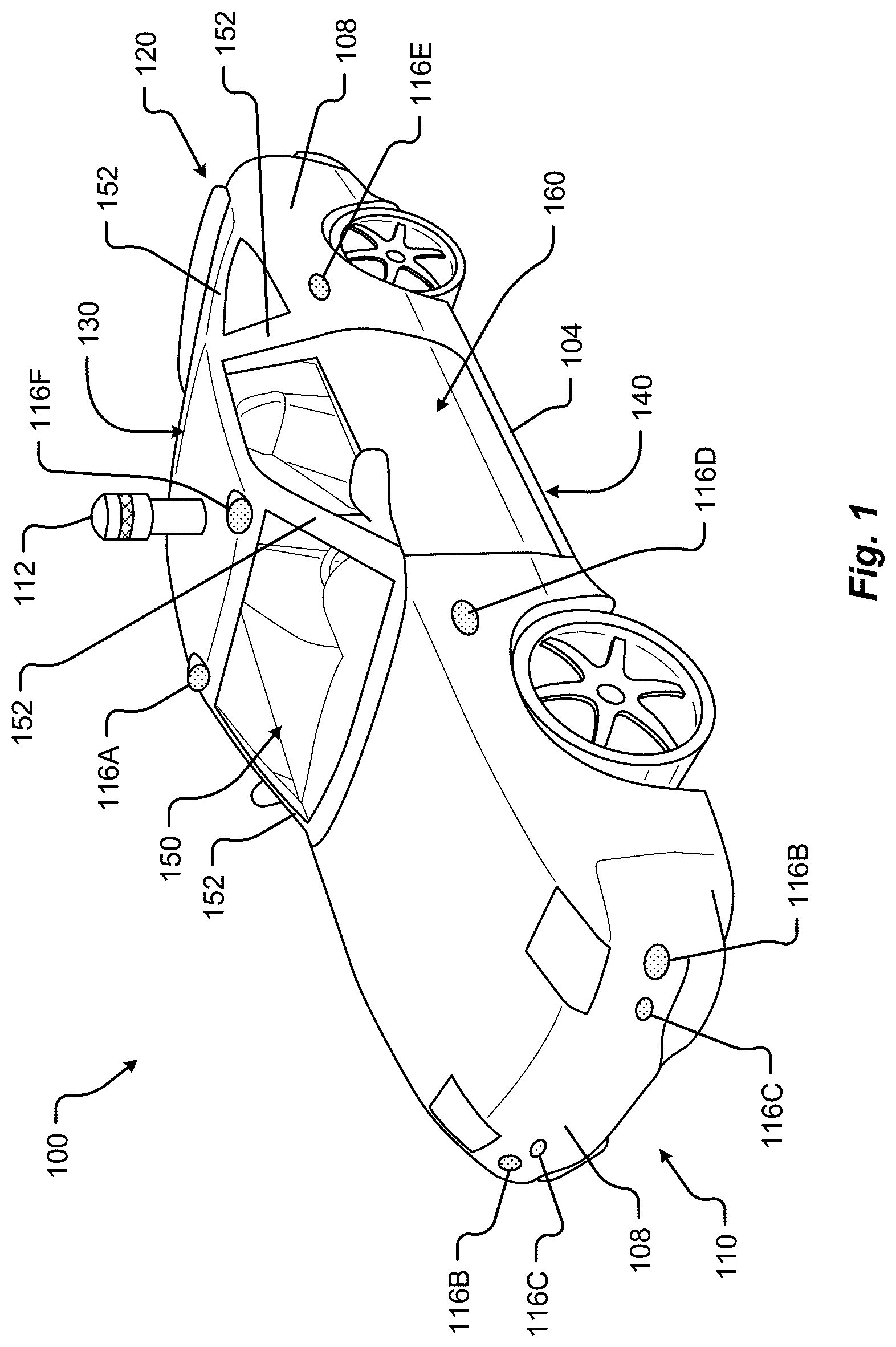 Patent US11815623 Figure 1 – Single frame 4D detection using deep fusion of camera image, imaging RADAR and LiDAR point cloud