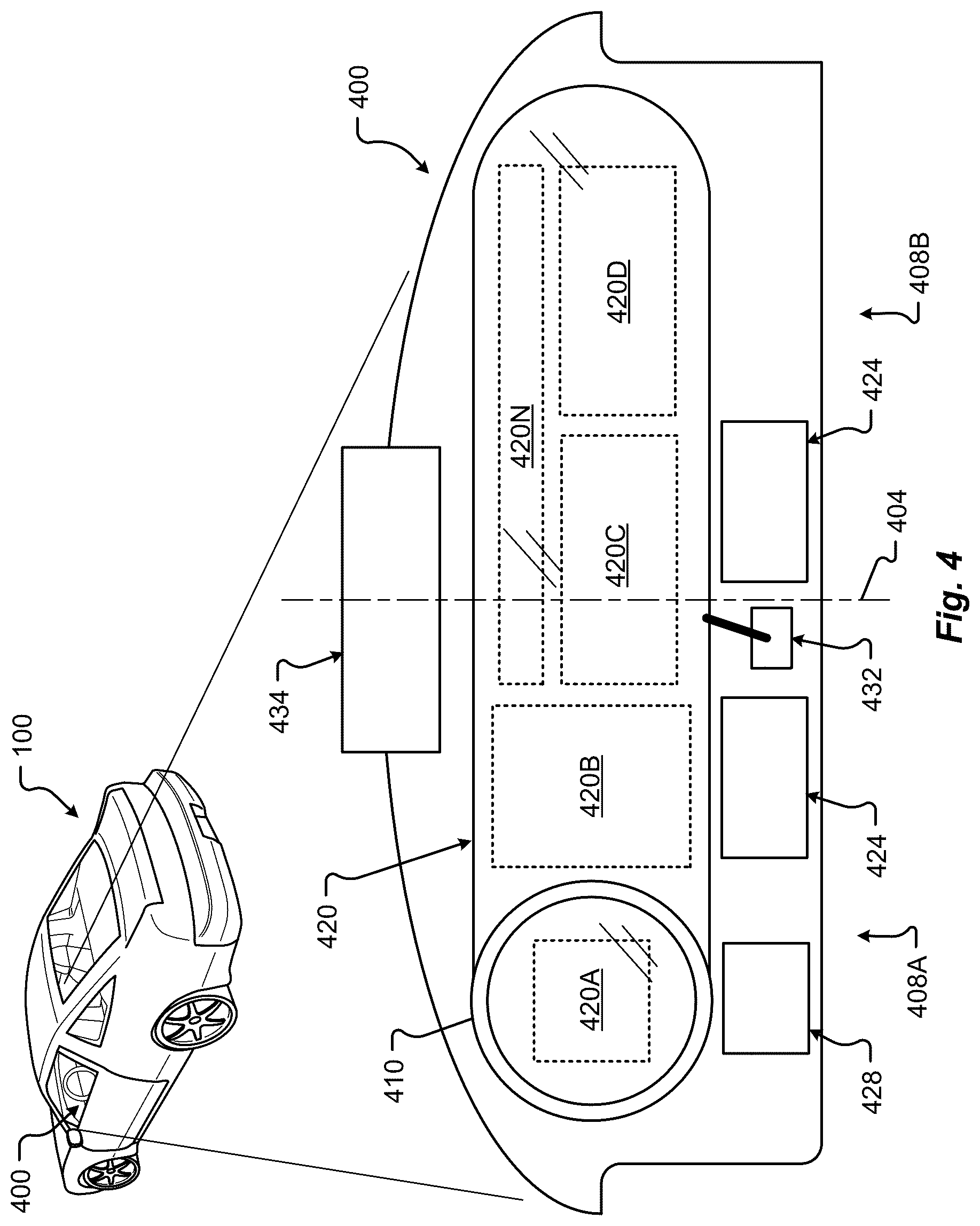 Patent US11815623 Figure 6 – Single frame 4D detection using deep fusion of camera image, imaging RADAR and LiDAR point cloud