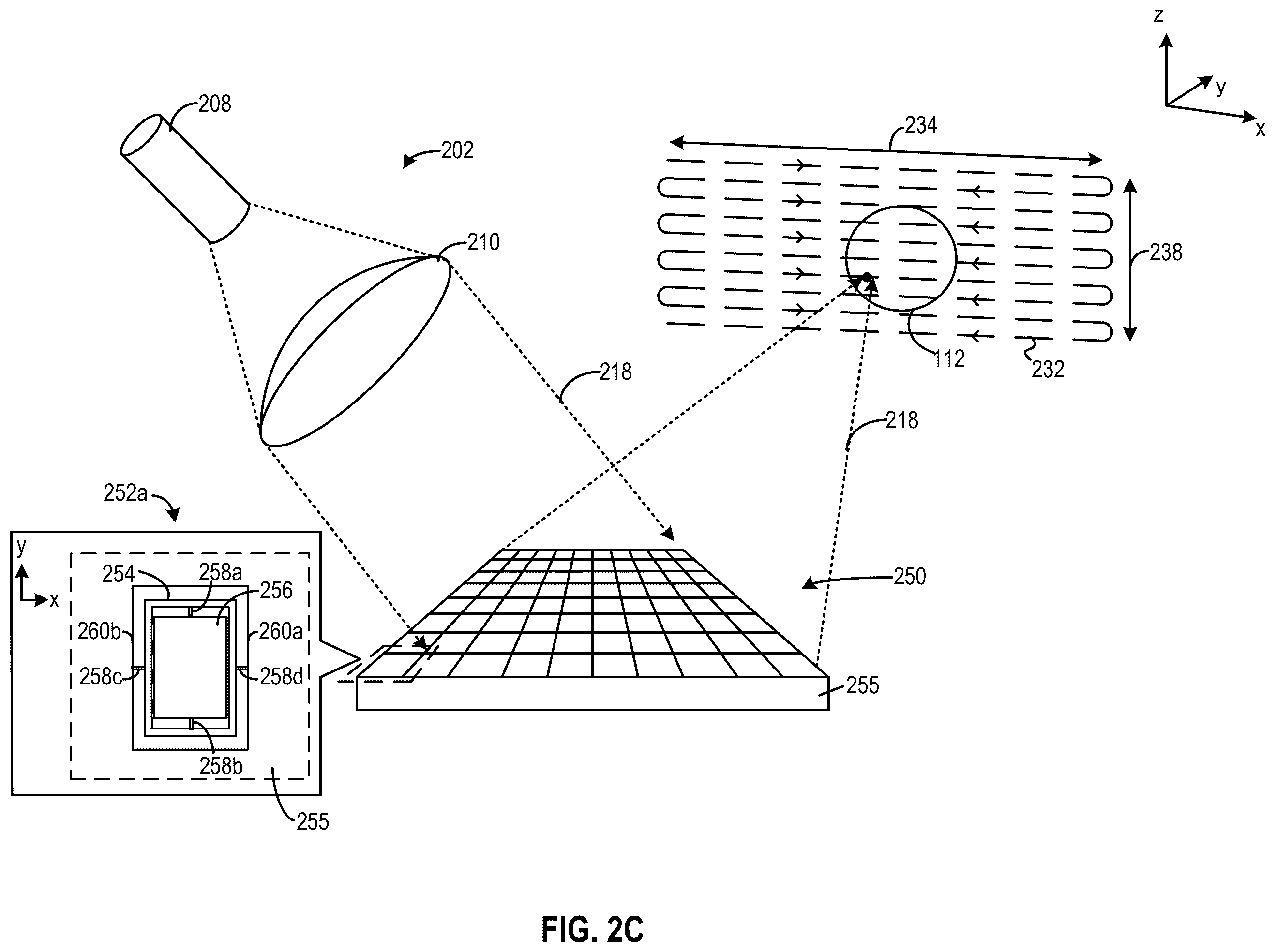 Patent US11815627 Figure 4 – Mirror assembly for light steering with reduced finger thickness