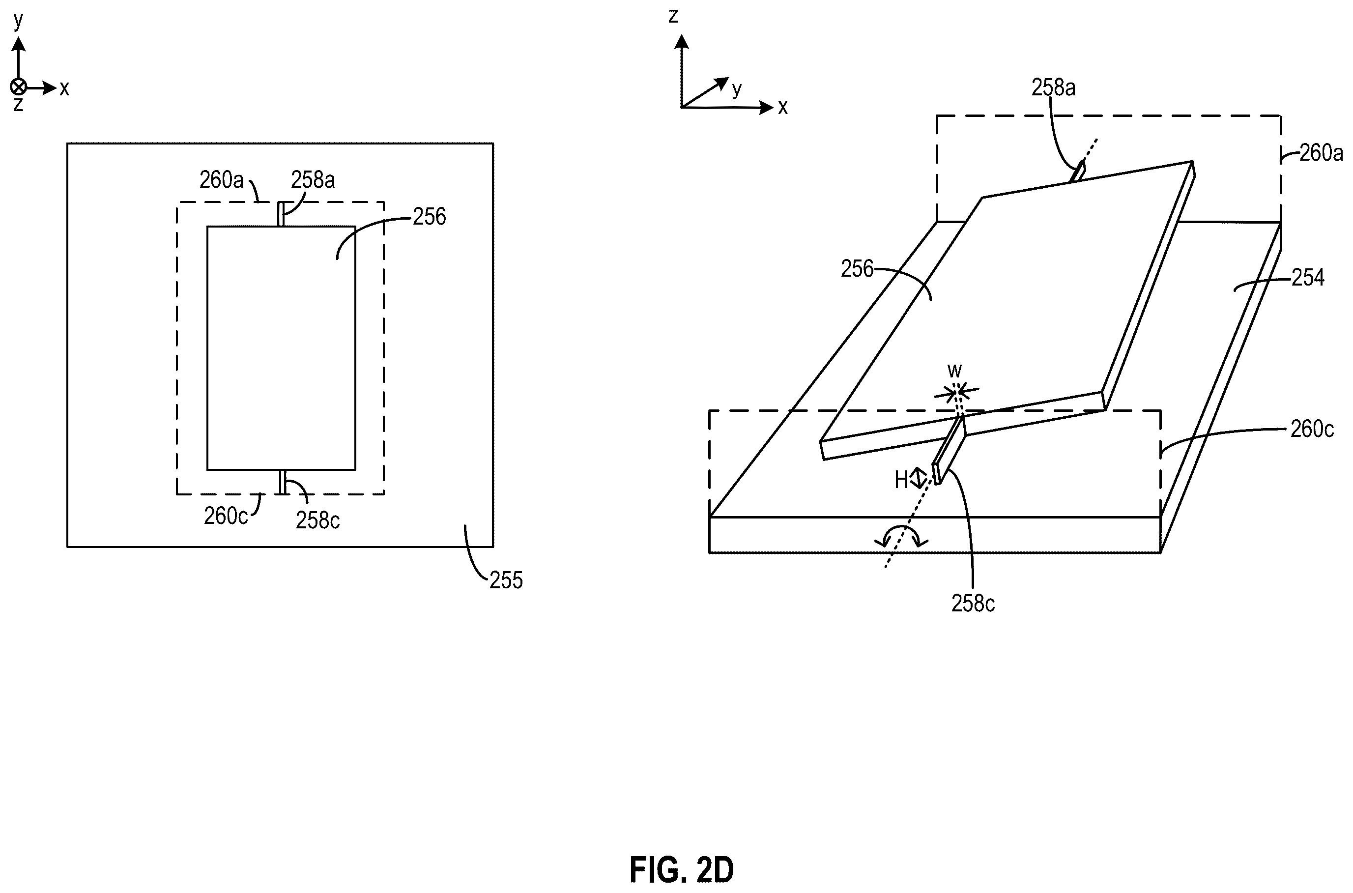 Patent US11815627 Figure 5 – Mirror assembly for light steering with reduced finger thickness