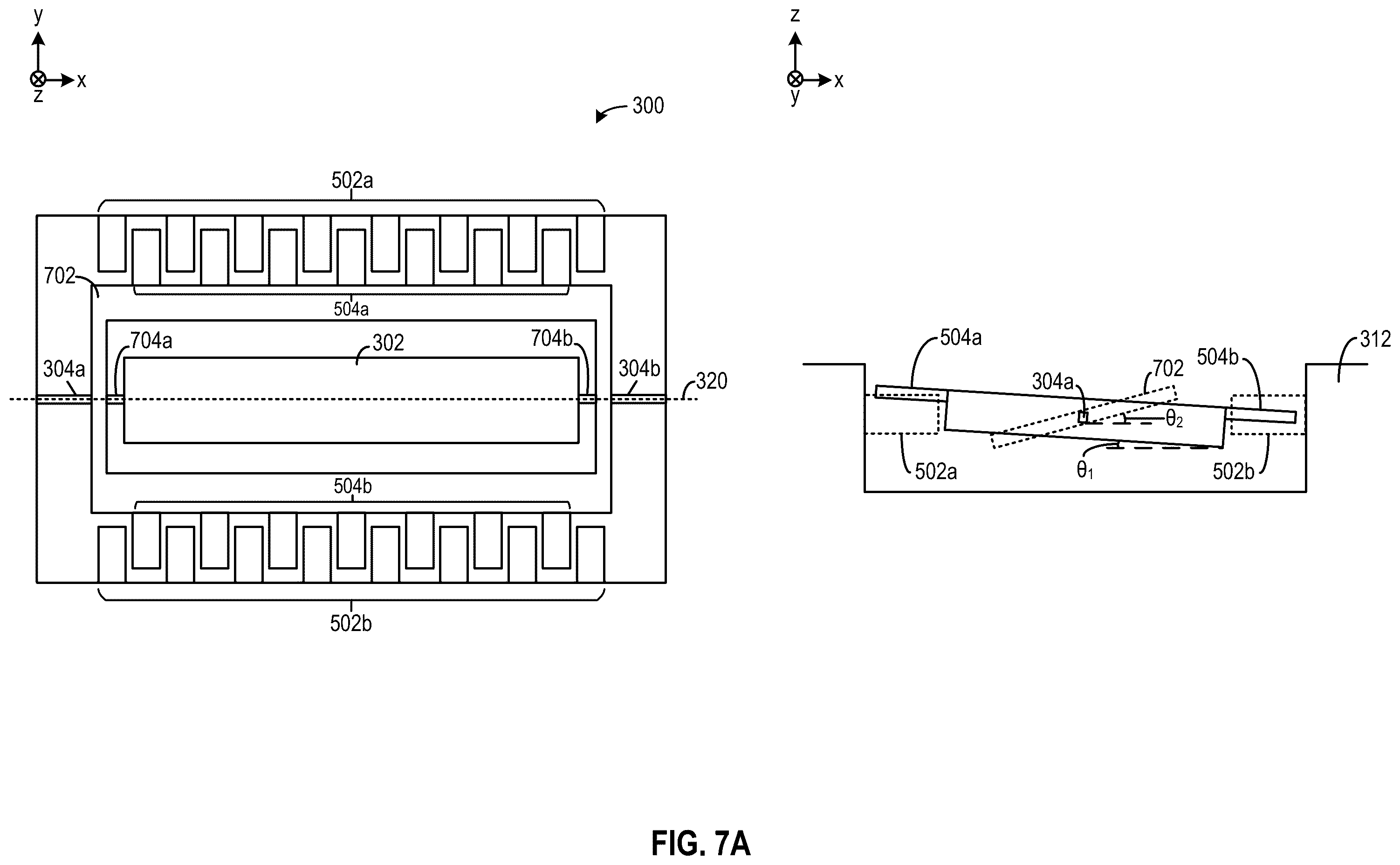 Patent US11815627 Figure 17 – Mirror assembly for light steering with reduced finger thickness