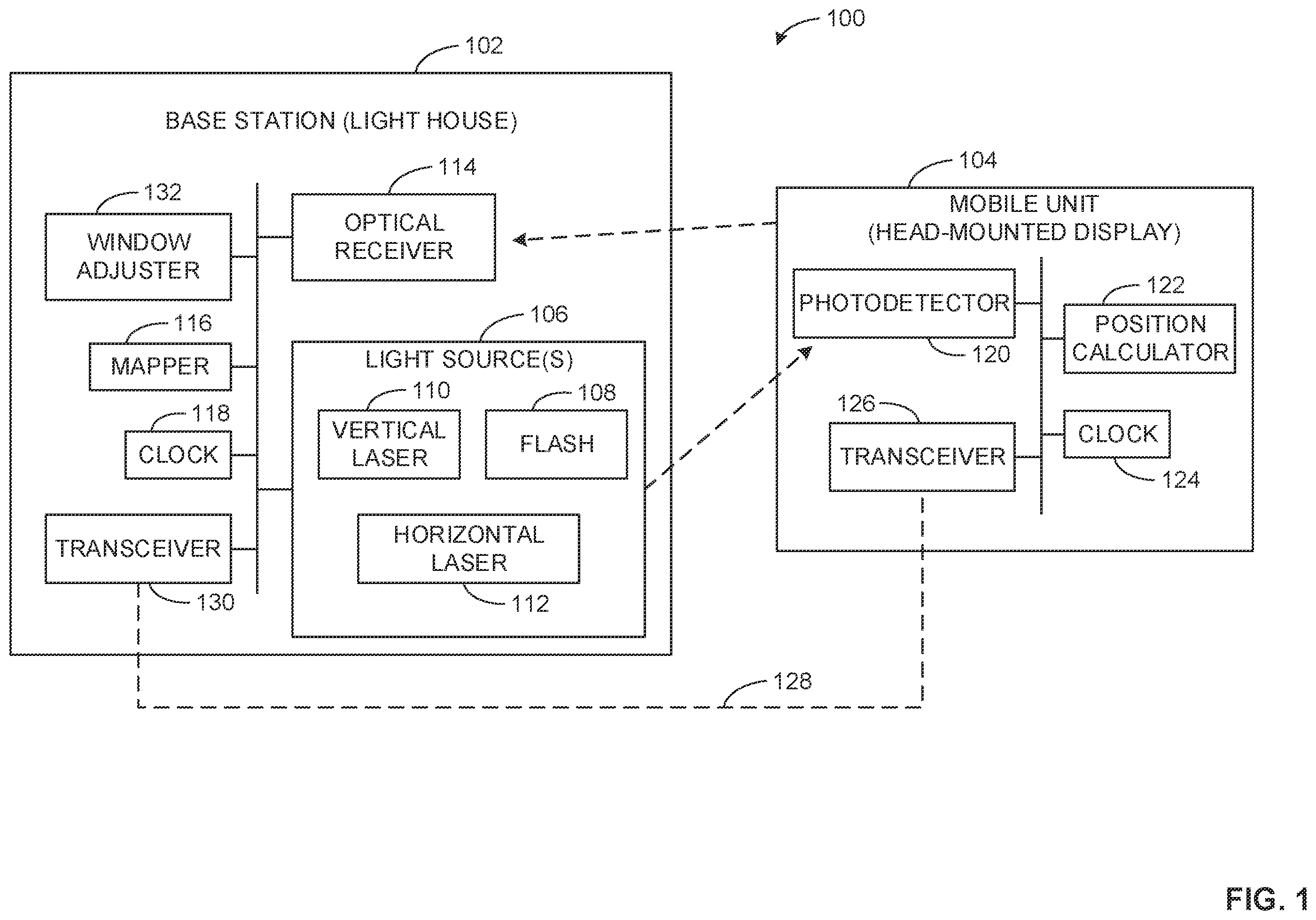 Patent US11815629 Figure 1 – LiDAR scan reduction