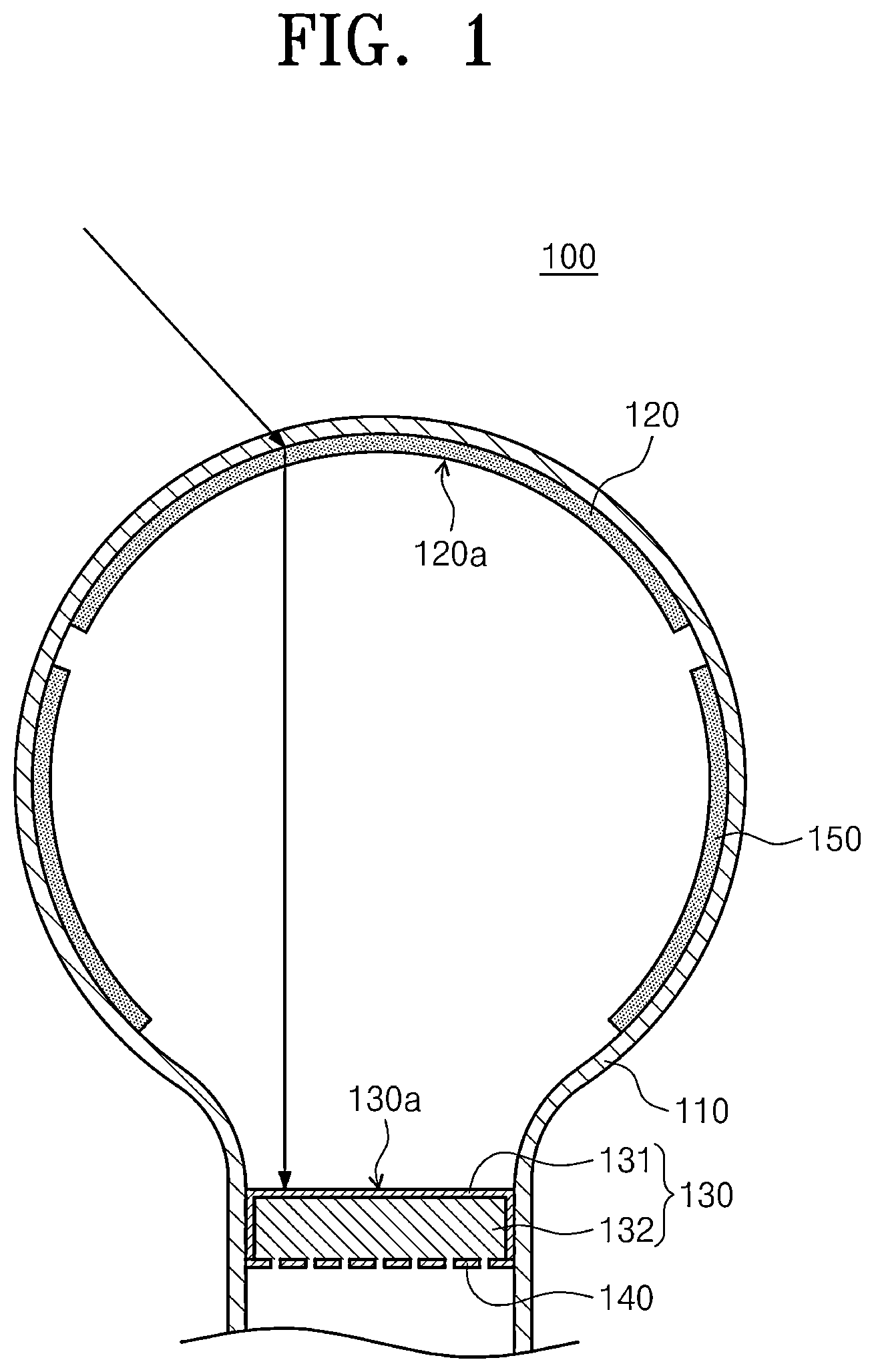 Patent US11815632 Figure 1 – Photosensor
