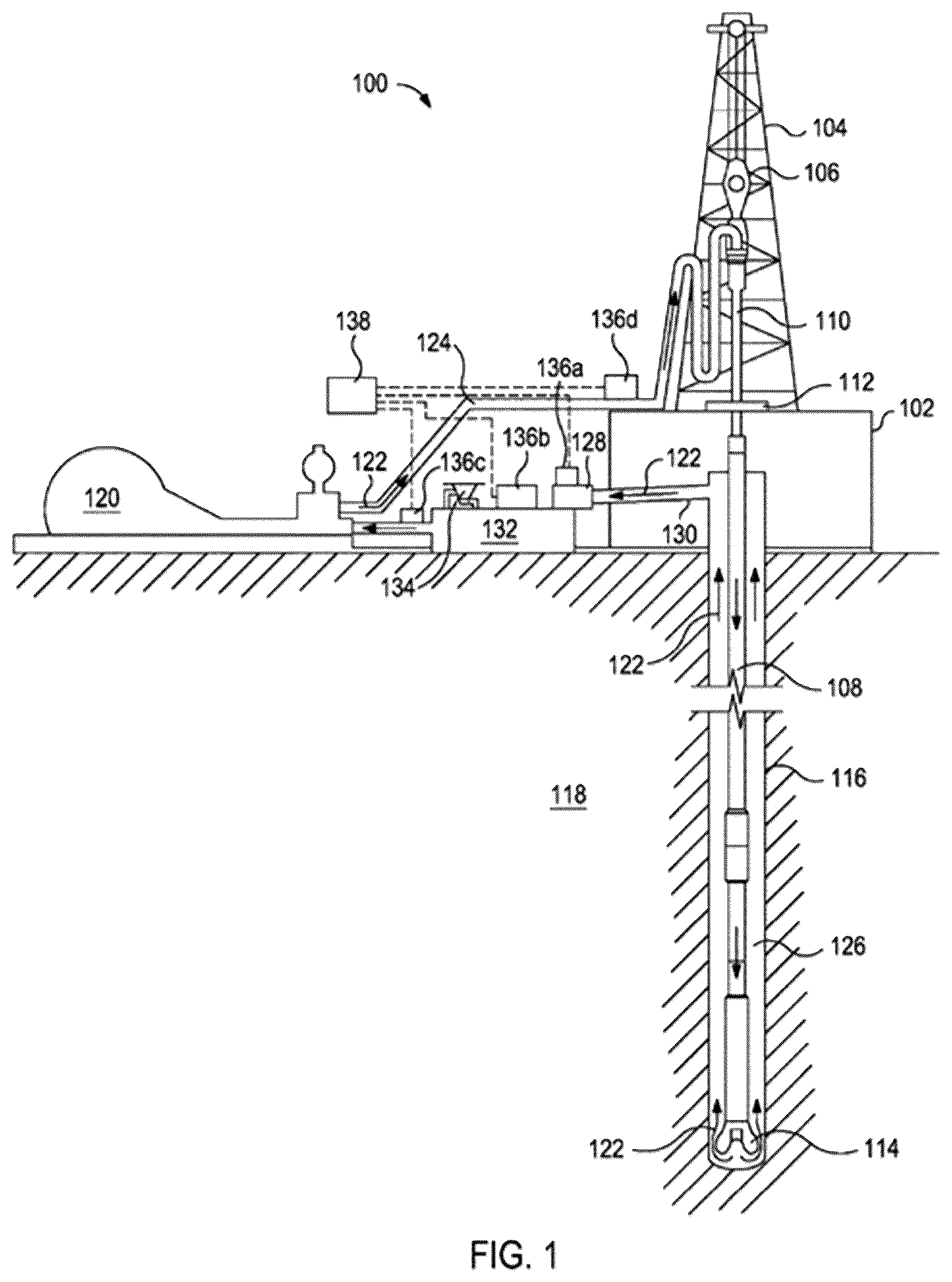 Patent US11815639 Figure 1 – Borehole fluid gel strength measurement