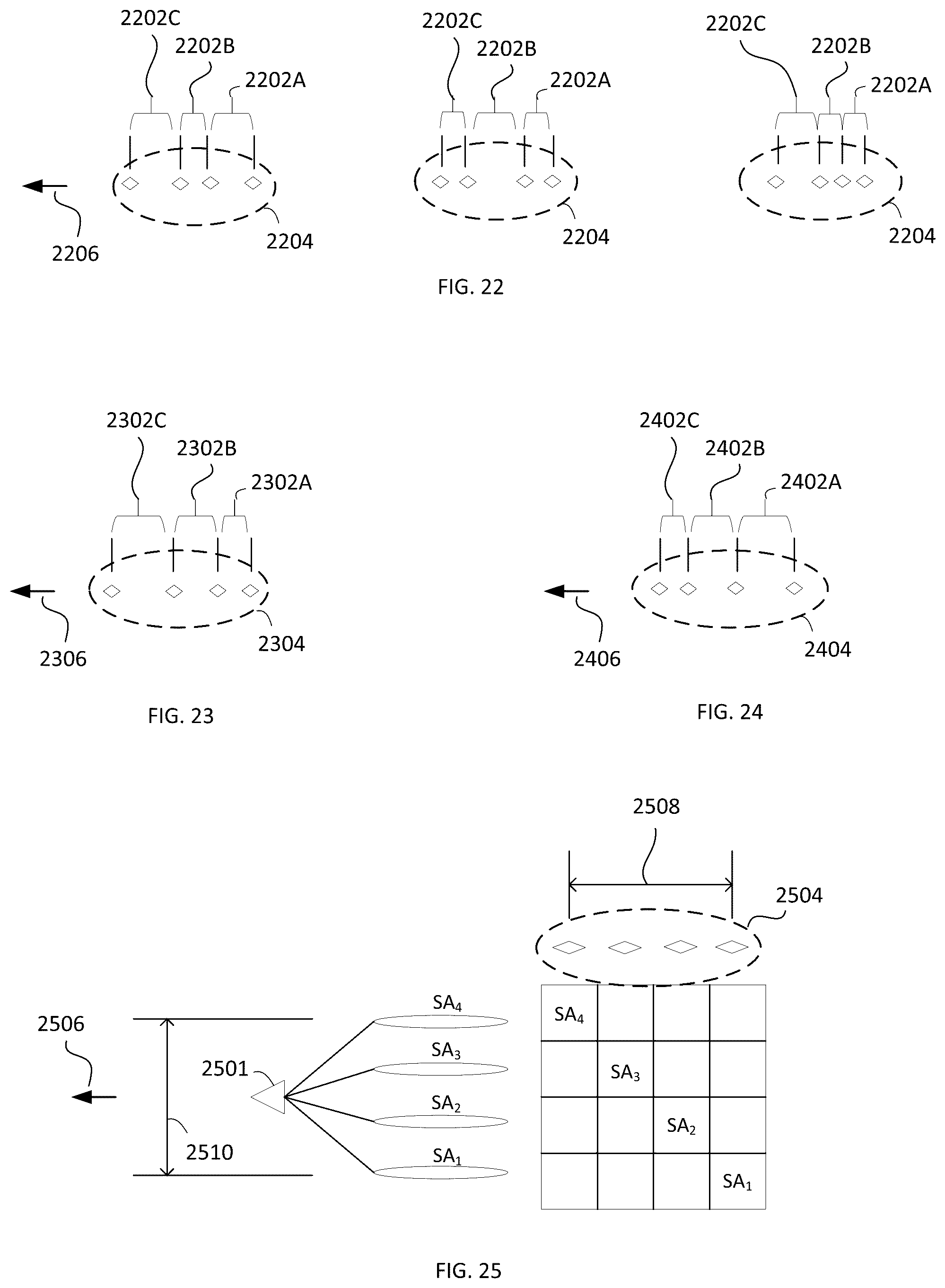 Patent US11815641 Figure 14 – Composite far offset impulsive source activations for marine seismic surveying and processing
