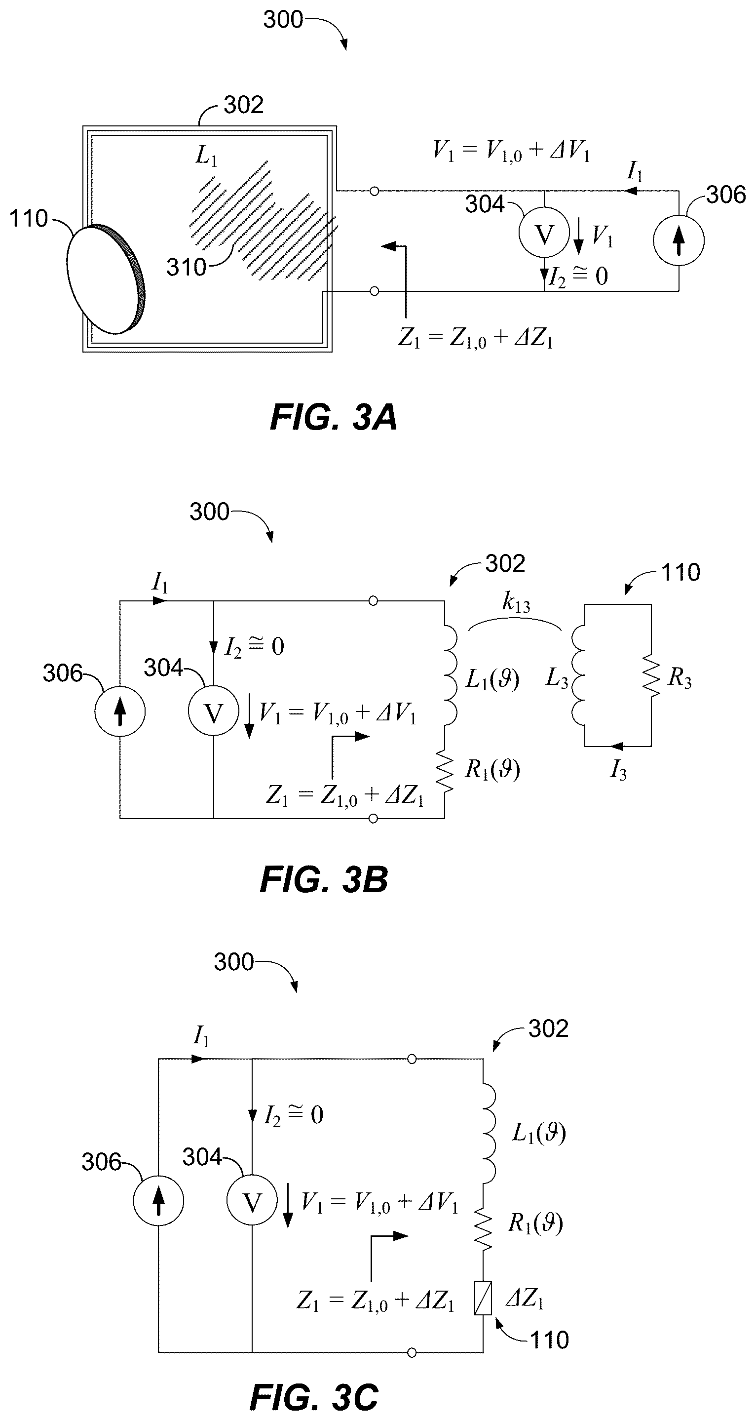 Patent US11815644 Figure 4 – Foreign object detection circuit using mutual impedance sensing
