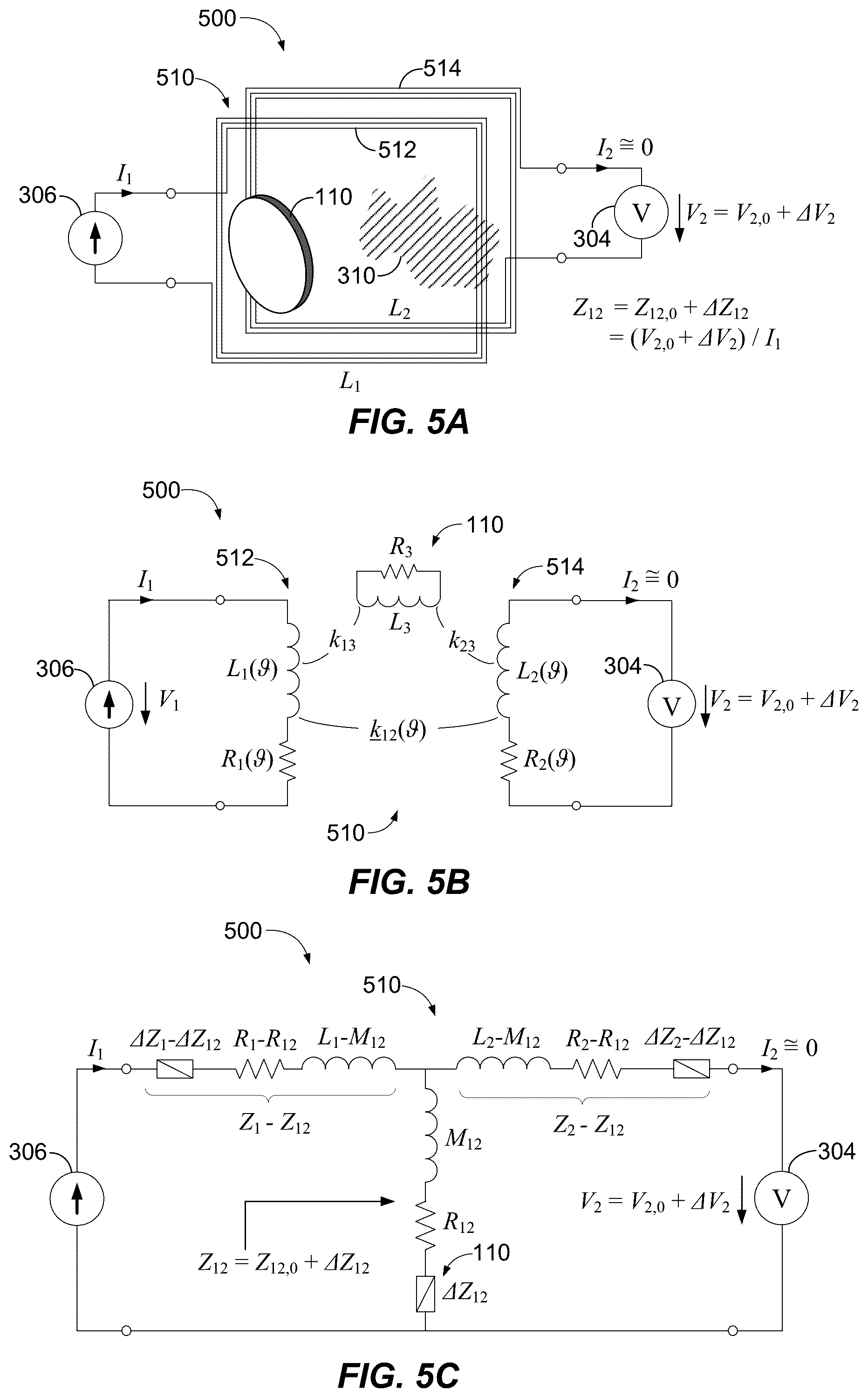 Patent US11815644 Figure 7 – Foreign object detection circuit using mutual impedance sensing