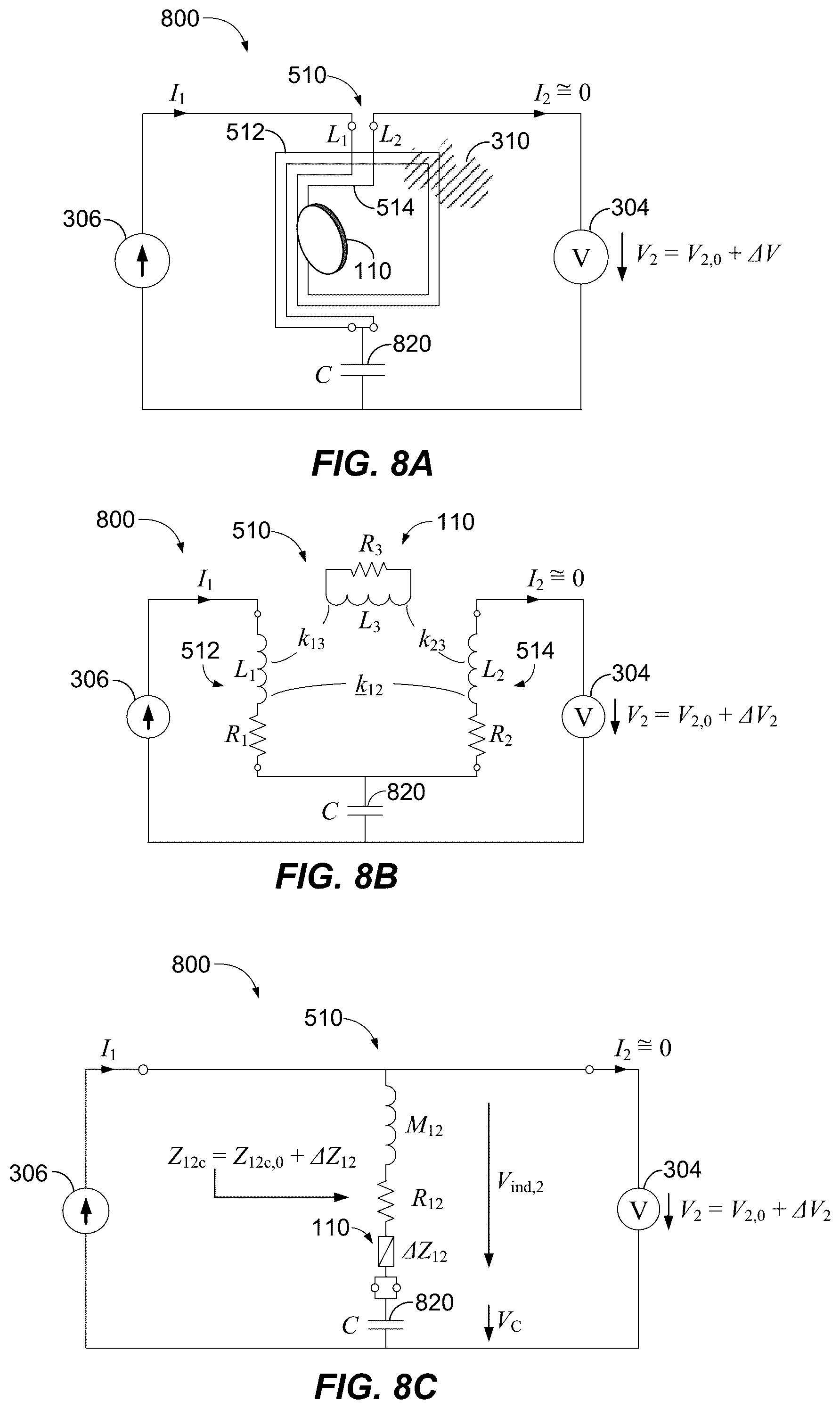 Patent US11815644 Figure 13 – Foreign object detection circuit using mutual impedance sensing