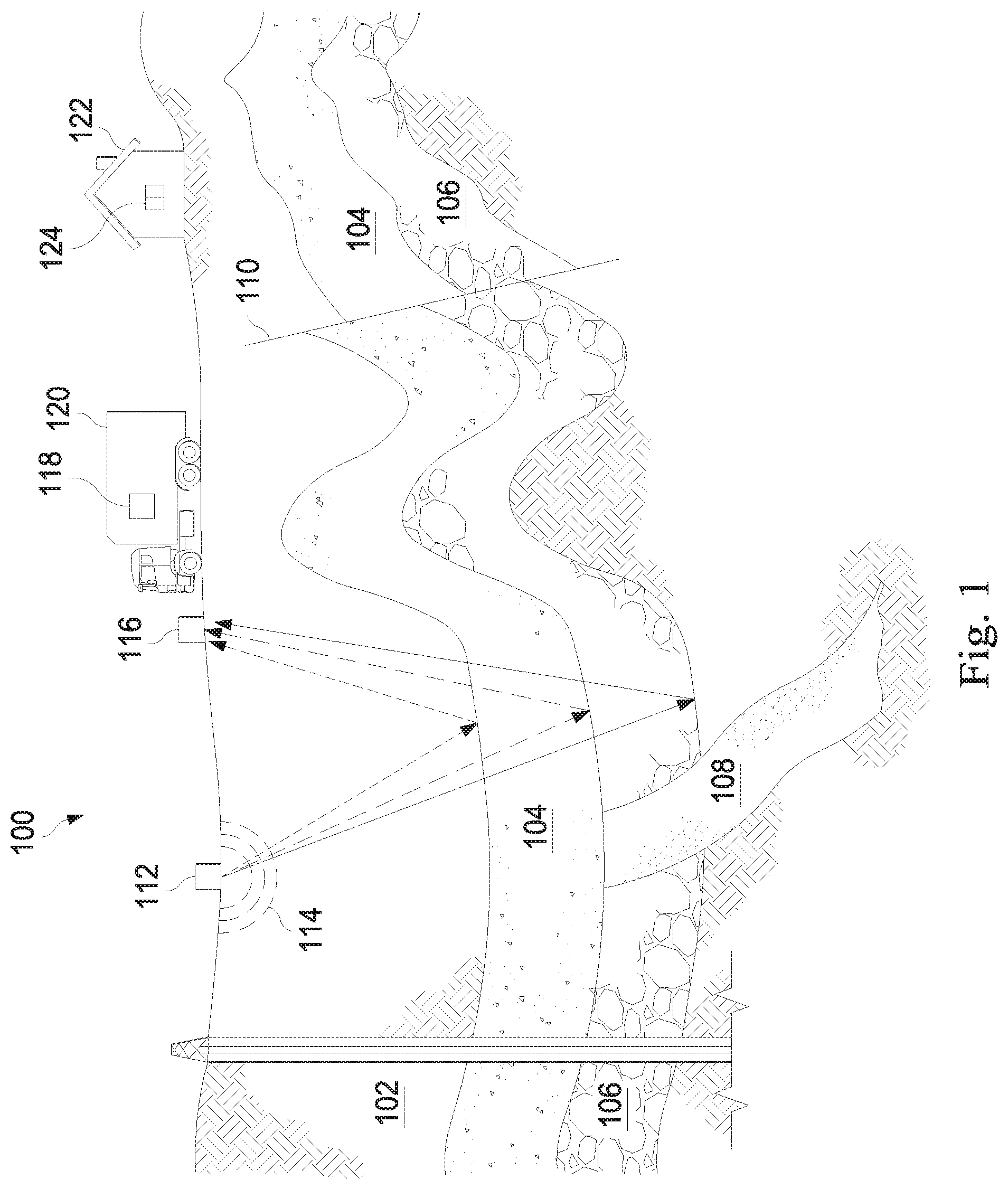 Patent US11815650 Figure 1 – Optimization of well-planning process for identifying hydrocarbon reserves using an integrated multi-dimensional geological model