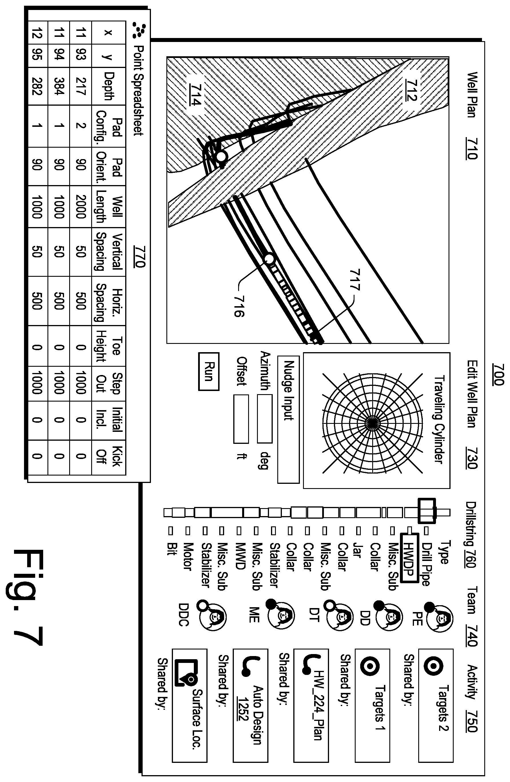 Patent US11815651 Figure 7 – Geologic model and property visualization system