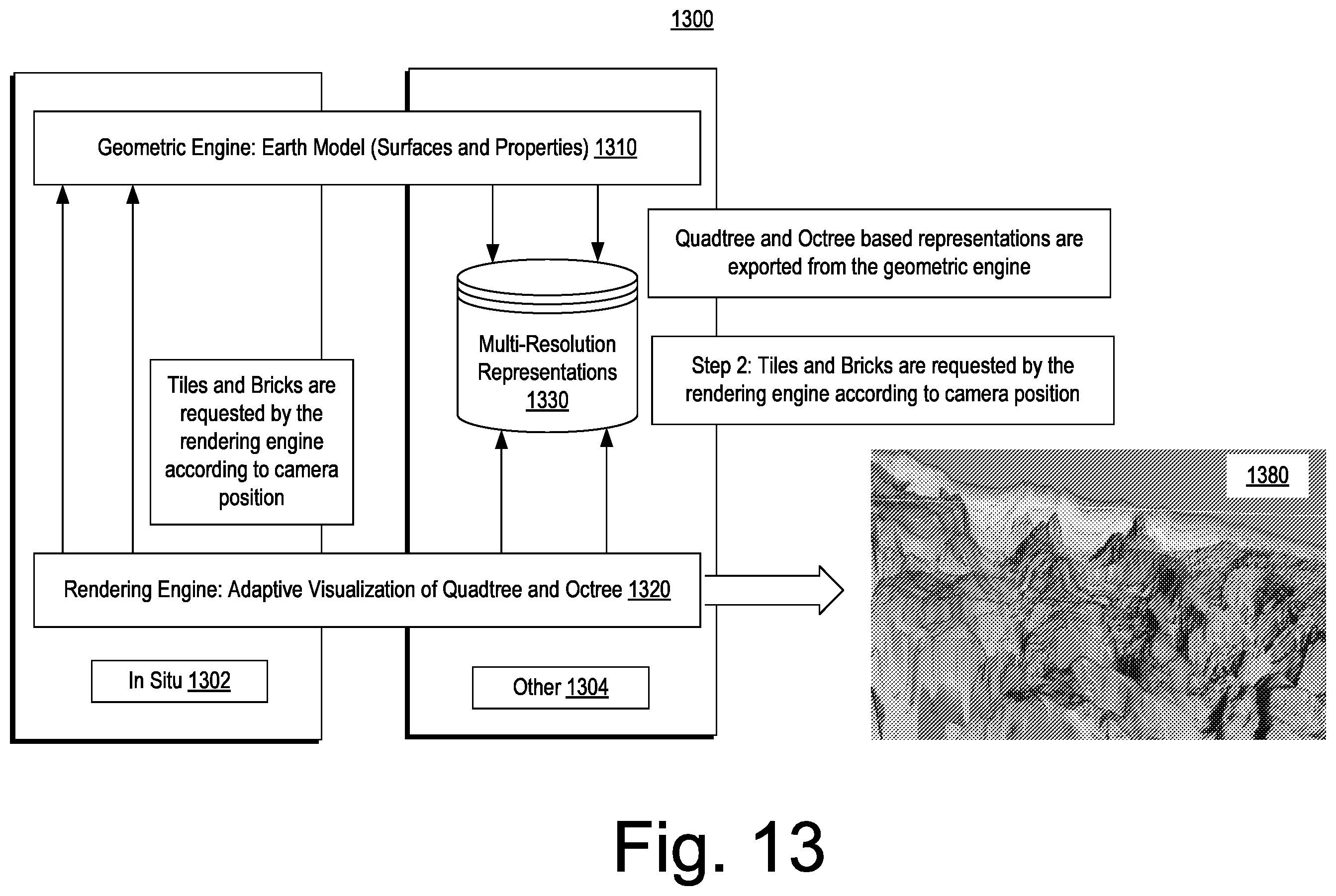 Patent US11815651 Figure 13 – Geologic model and property visualization system