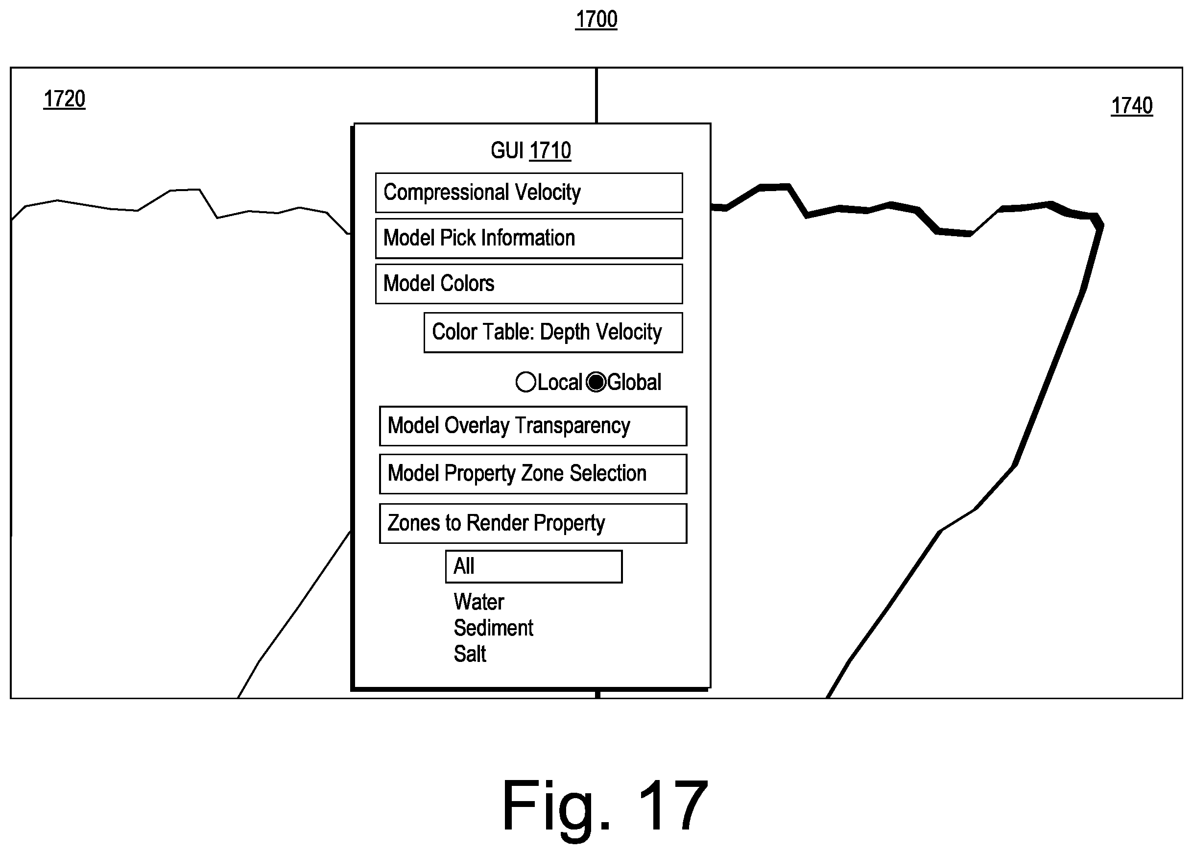 Patent US11815651 Figure 17 – Geologic model and property visualization system