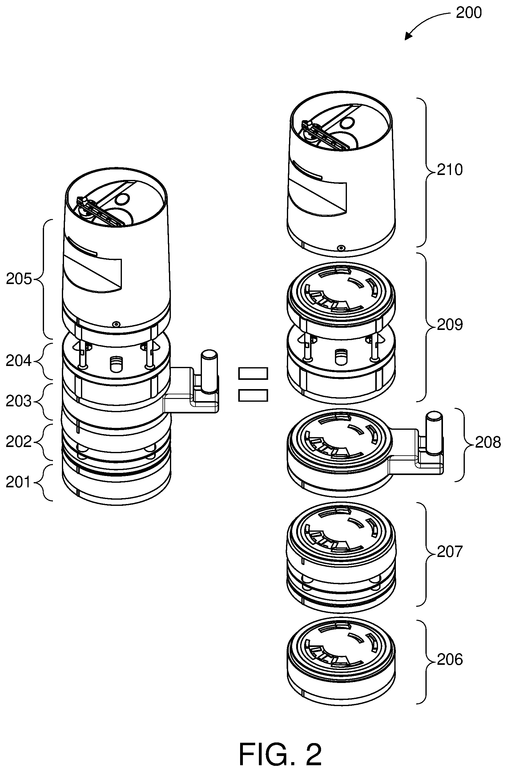Patent US11815653 Figure 2 – Modular weather sensing system and method