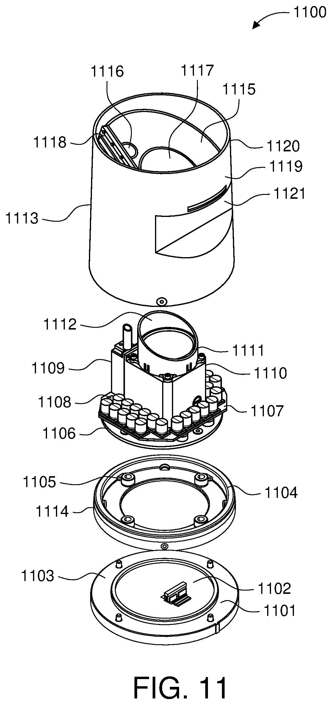 Patent US11815653 Figure 11 – Modular weather sensing system and method