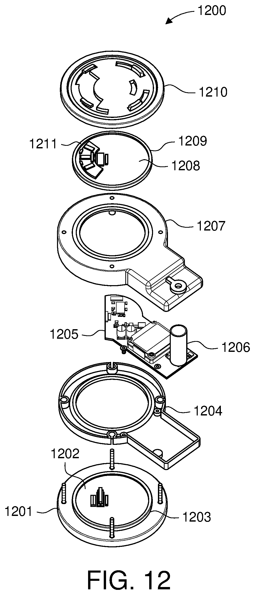 Patent US11815653 Figure 12 – Modular weather sensing system and method