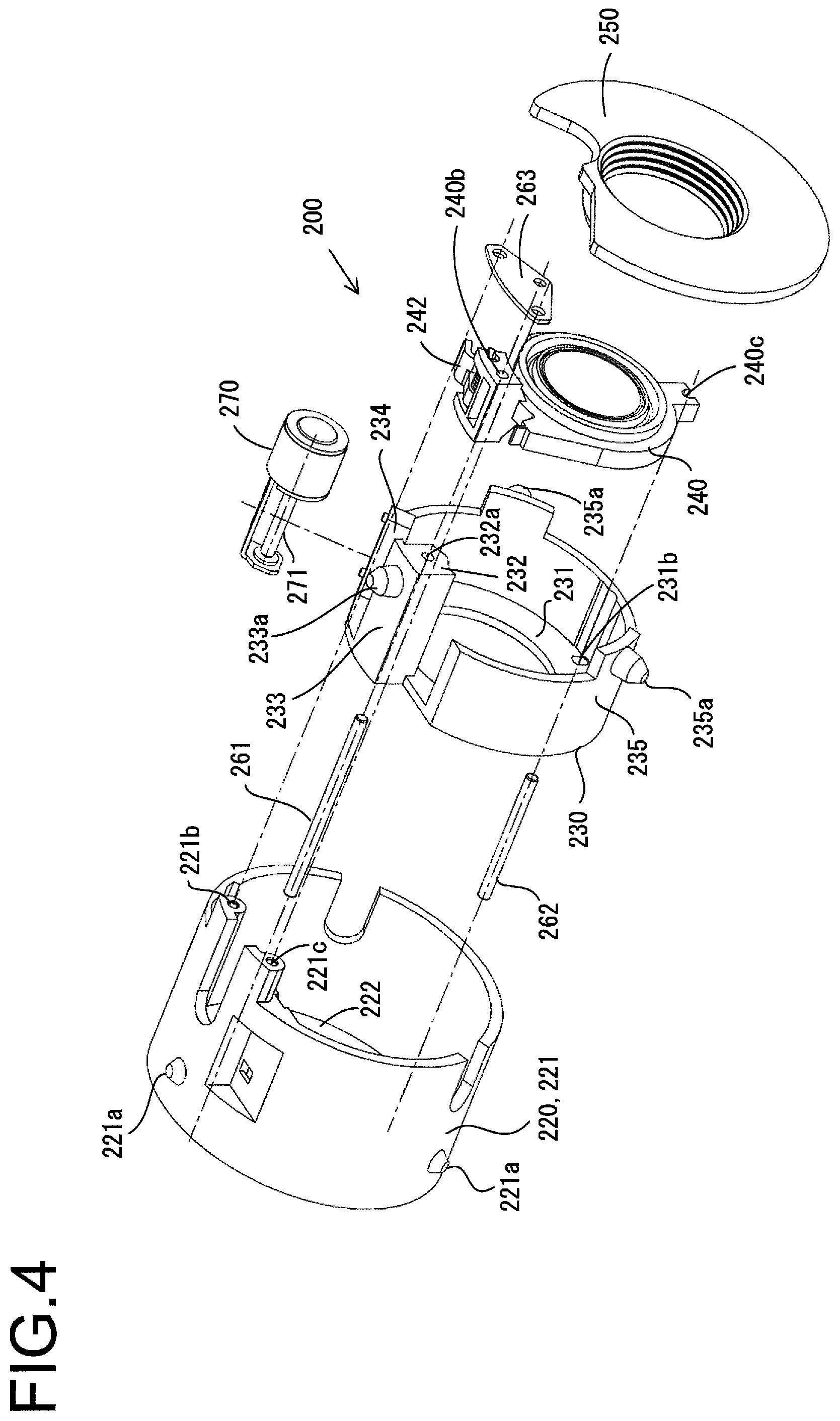Patent US11815654 Figure 4 – Lens barrel and image capturing device