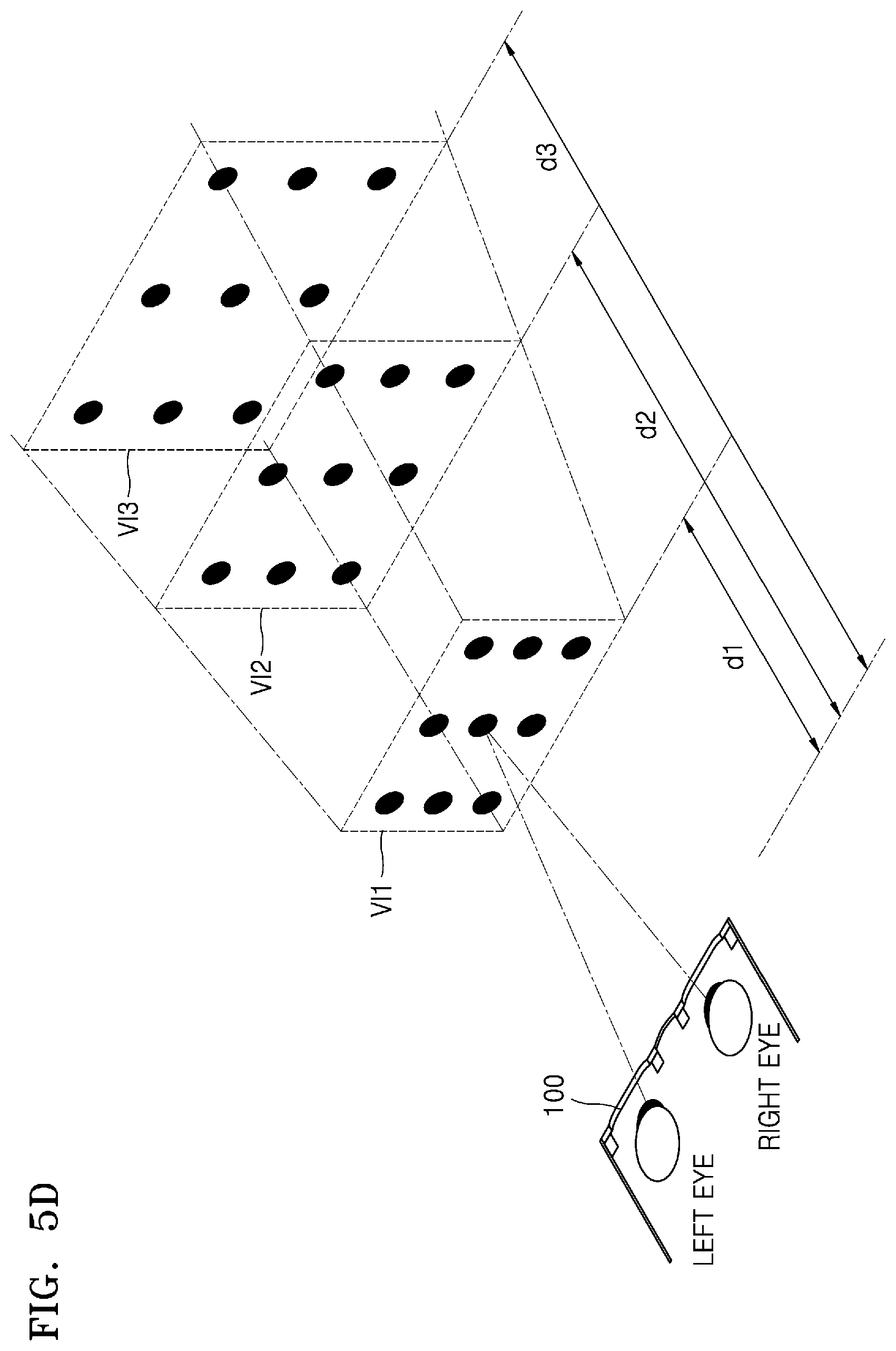 Patent US11815655 Figure 8 – Augmented reality device for adjusting focus region according to direction of user's view and operating method of the same