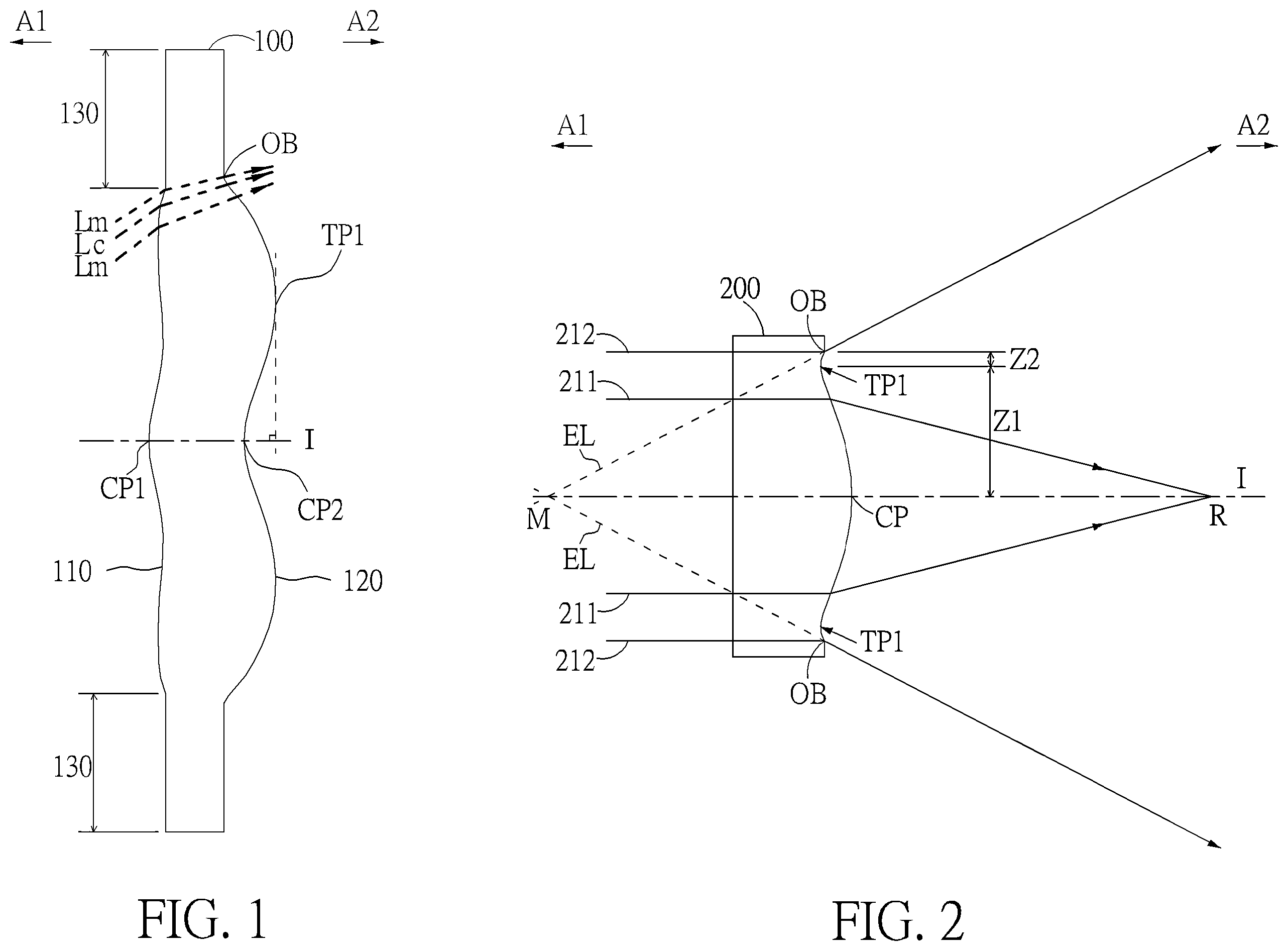 Patent US11815660 Figure 1 – Optical imaging lens