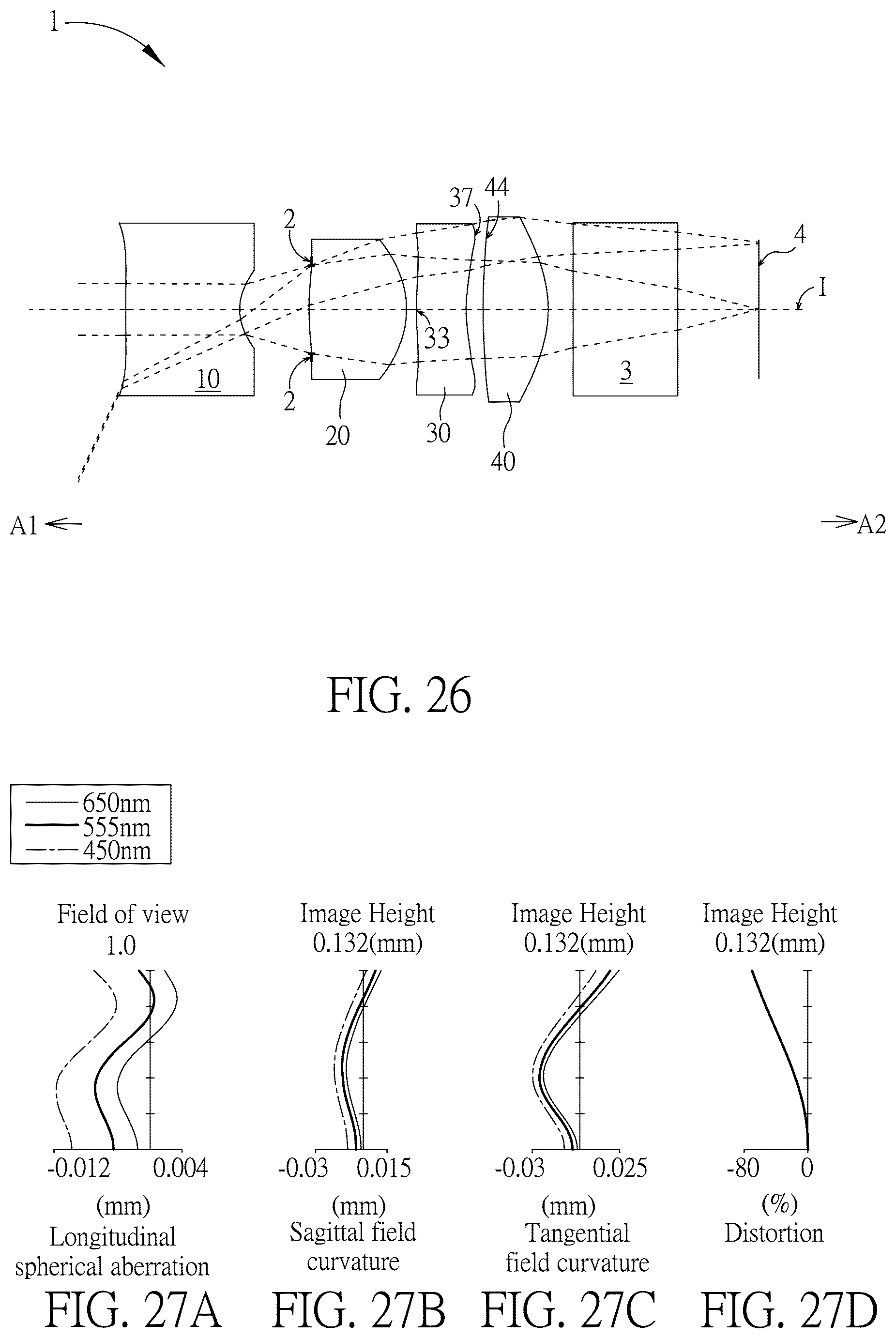 Patent US11815660 Figure 13 – Optical imaging lens