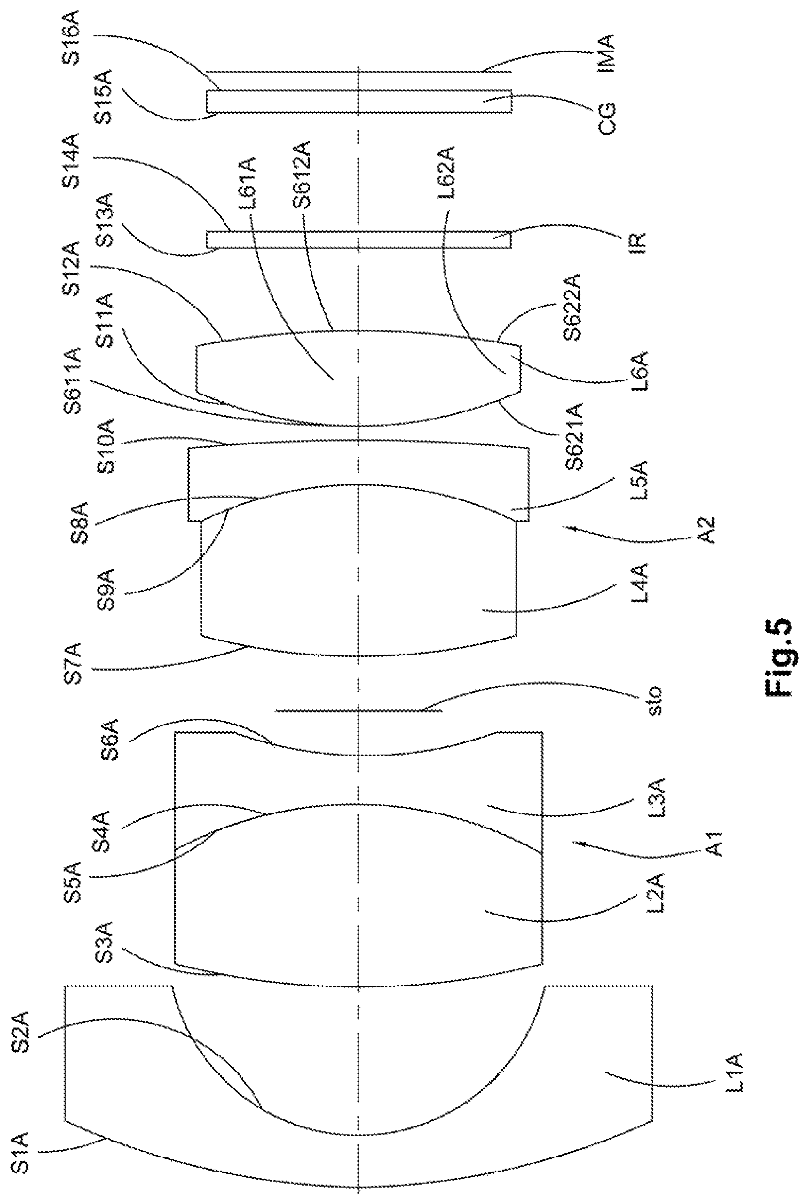 Patent US11815664 Figure 4 – Optical imaging lens and lens assembly