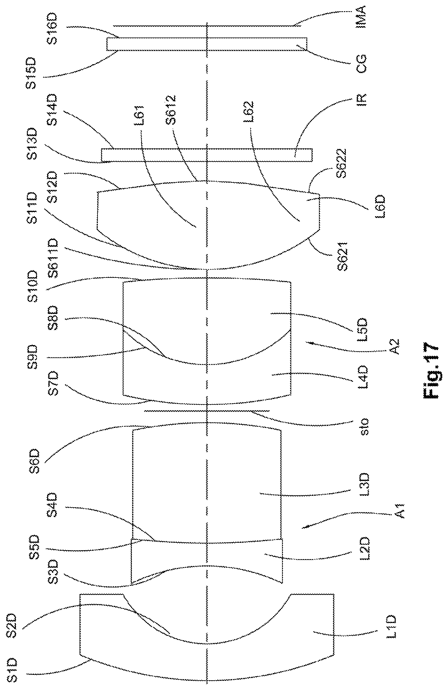 Patent US11815664 Figure 13 – Optical imaging lens and lens assembly