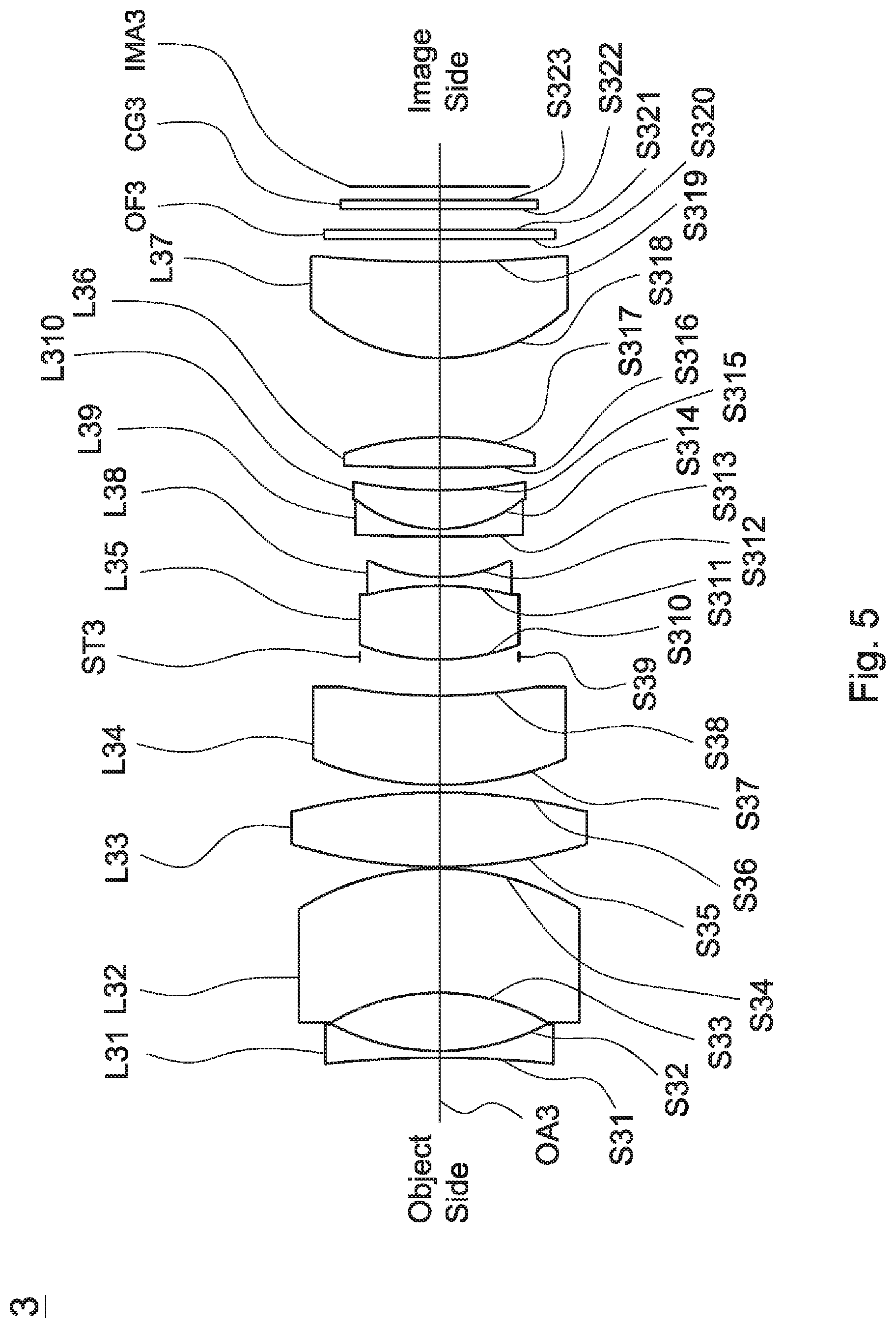 Patent US11815666 Figure 9 – Wide-angle lens assembly including nine lenses of −−+++−++− or −−+++−+−+, or ten lenses of −−+++−−+++ or −−−+++−+−+ refractive powers