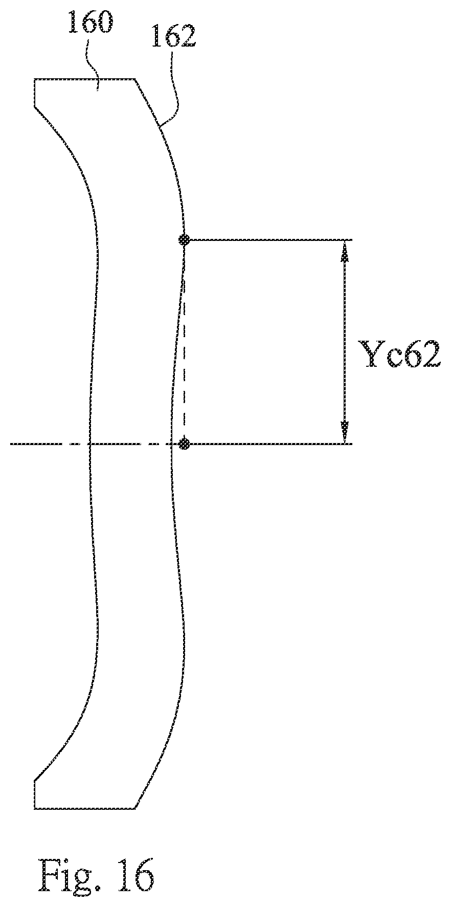 Patent US11815667 Figure 16 – Optical image capturing system, image capturing device and electronic device