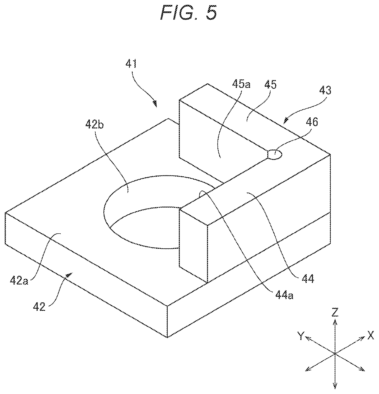 Patent US11815669 Figure 5 – Lens, optical system, projector, and imaging device