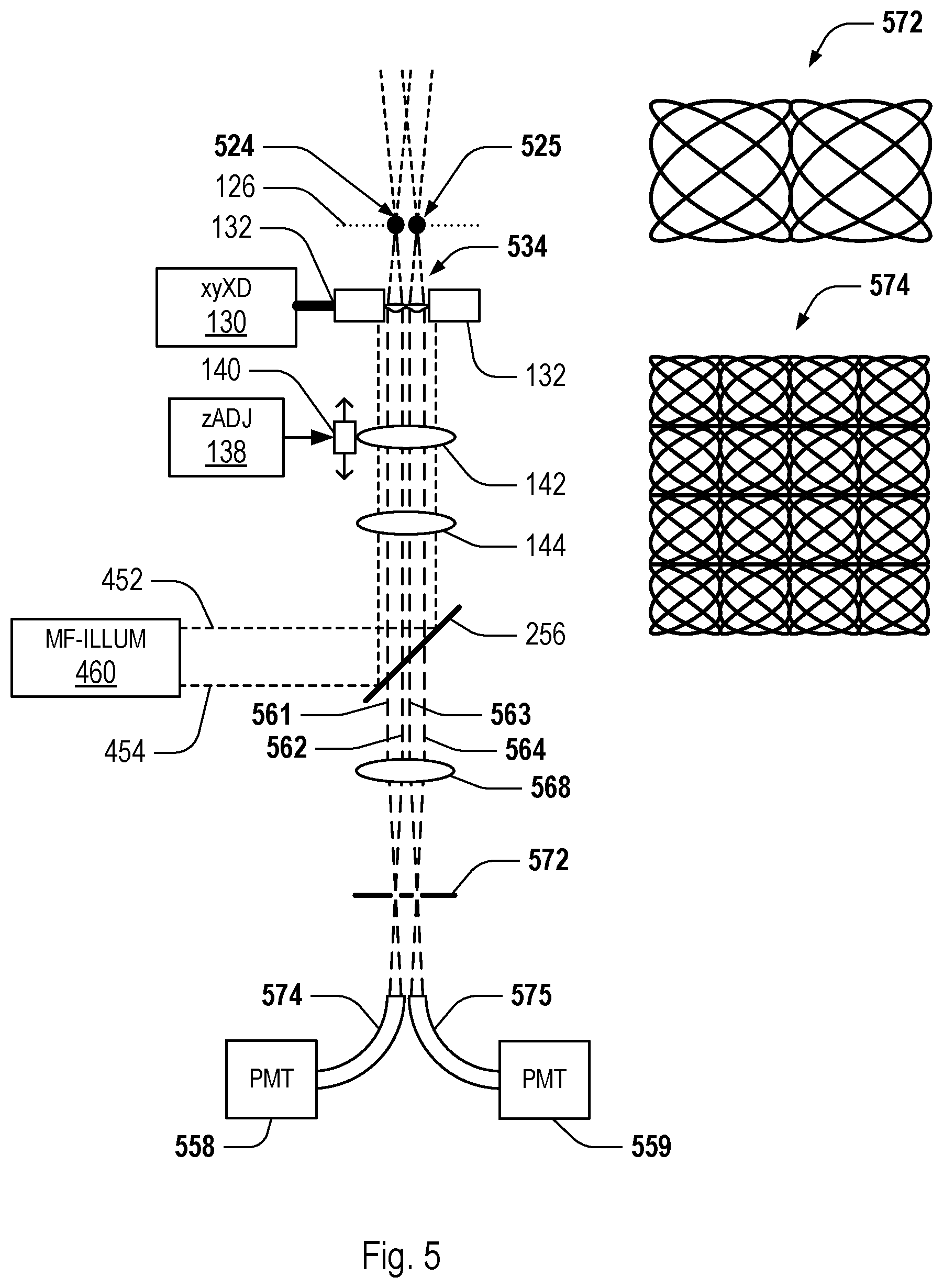 Patent US11815670 Figure 5 – Scanning optical microscope