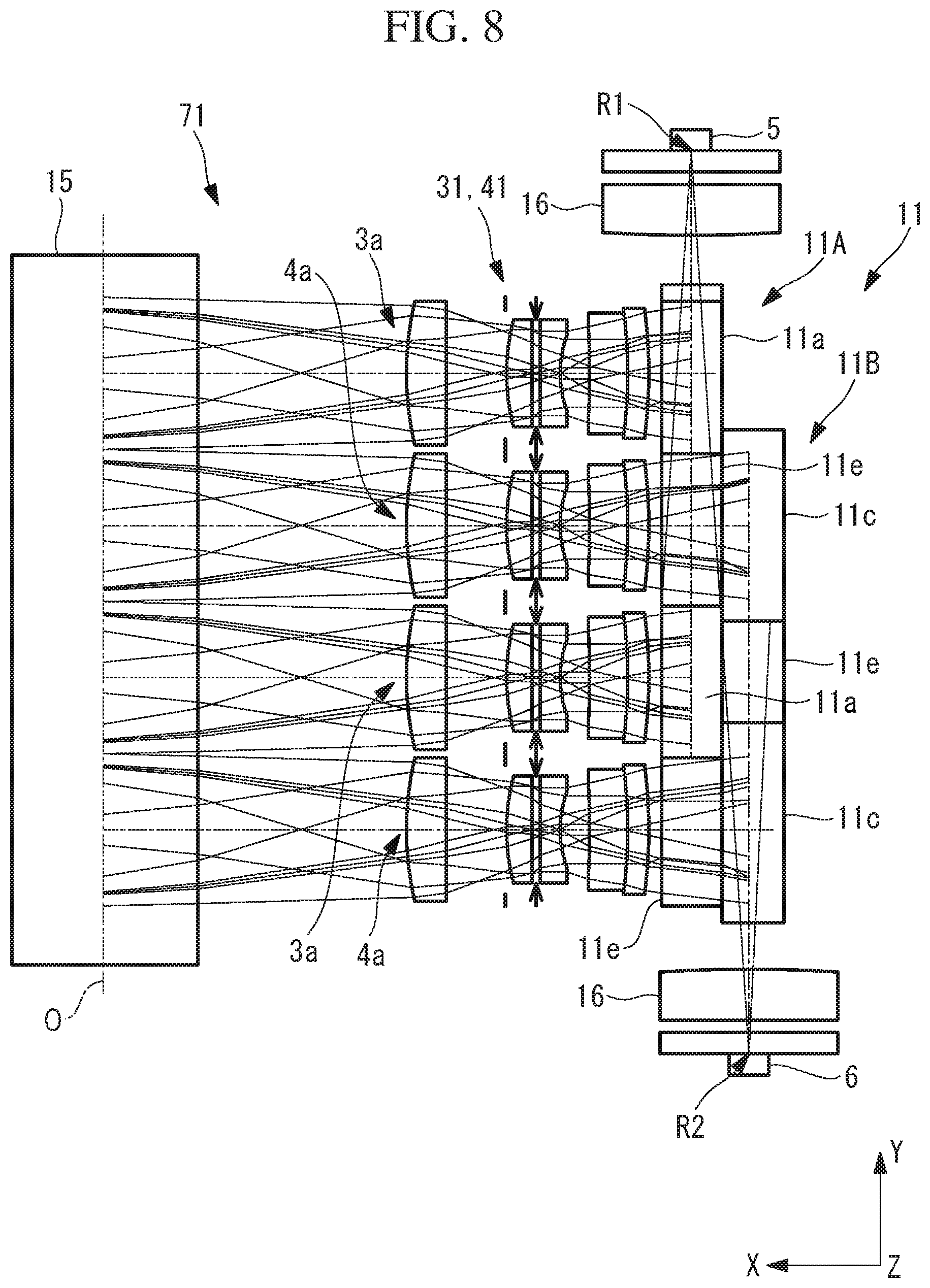 Patent US11815672 Figure 8 – Observation device
