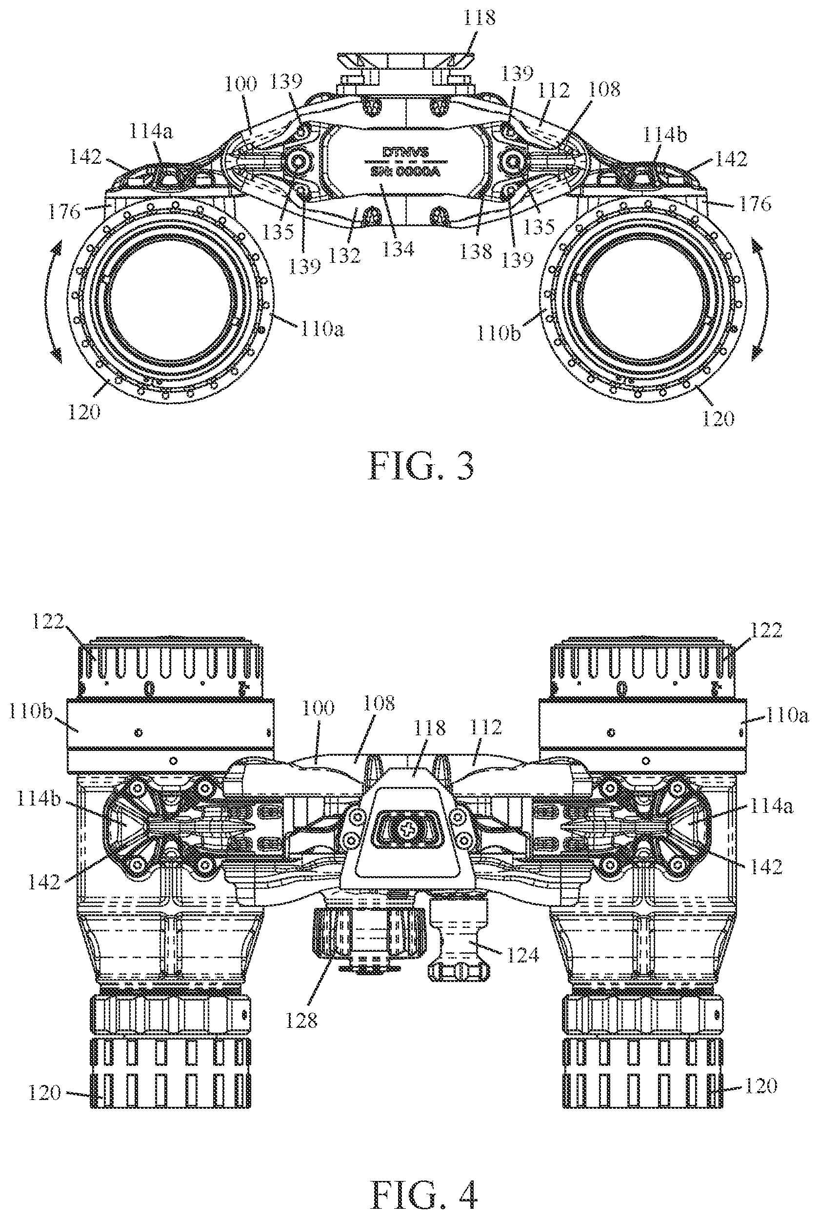 Patent US11815674 Figure 2 – Dual tube night vision device