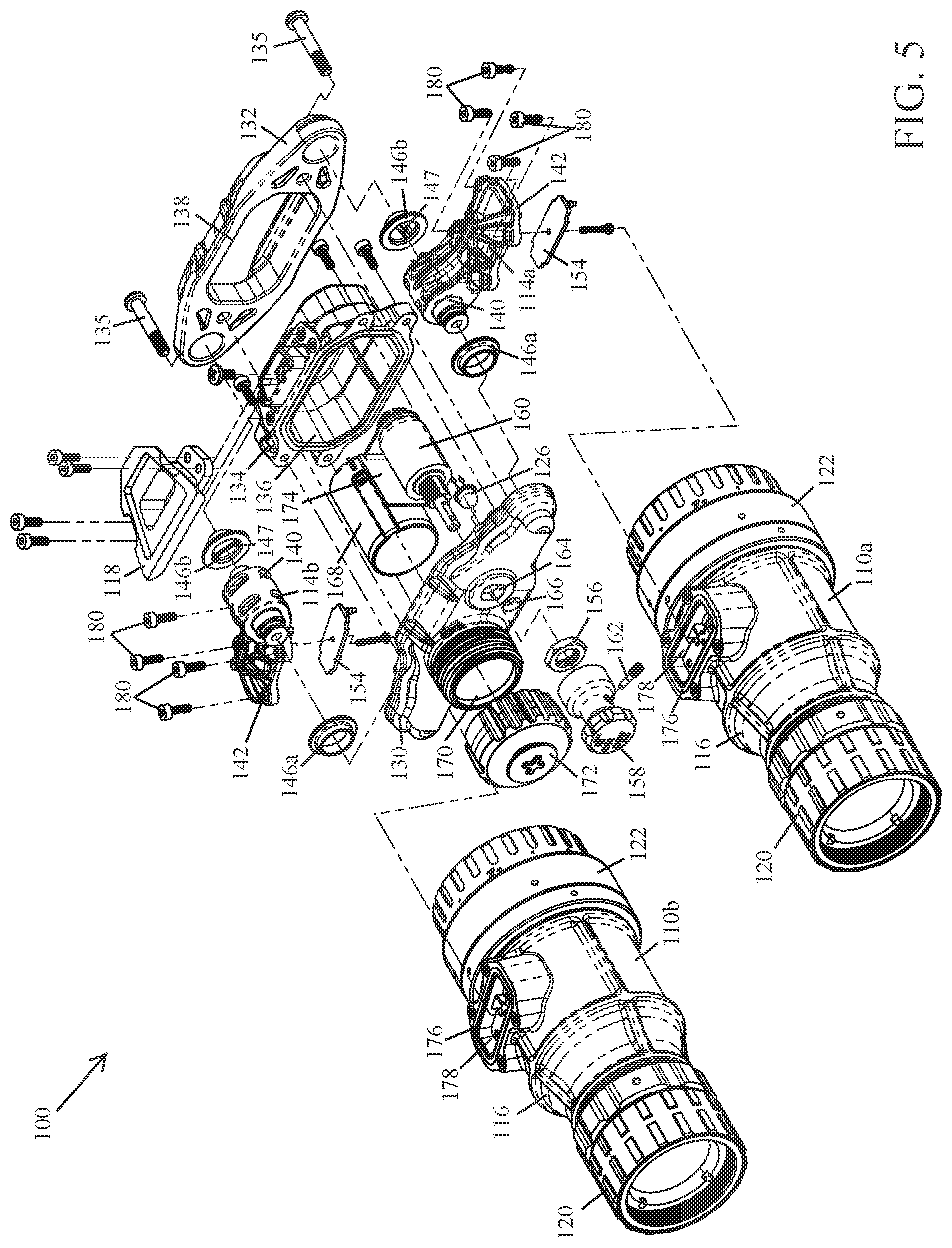 Patent US11815674 Figure 3 – Dual tube night vision device