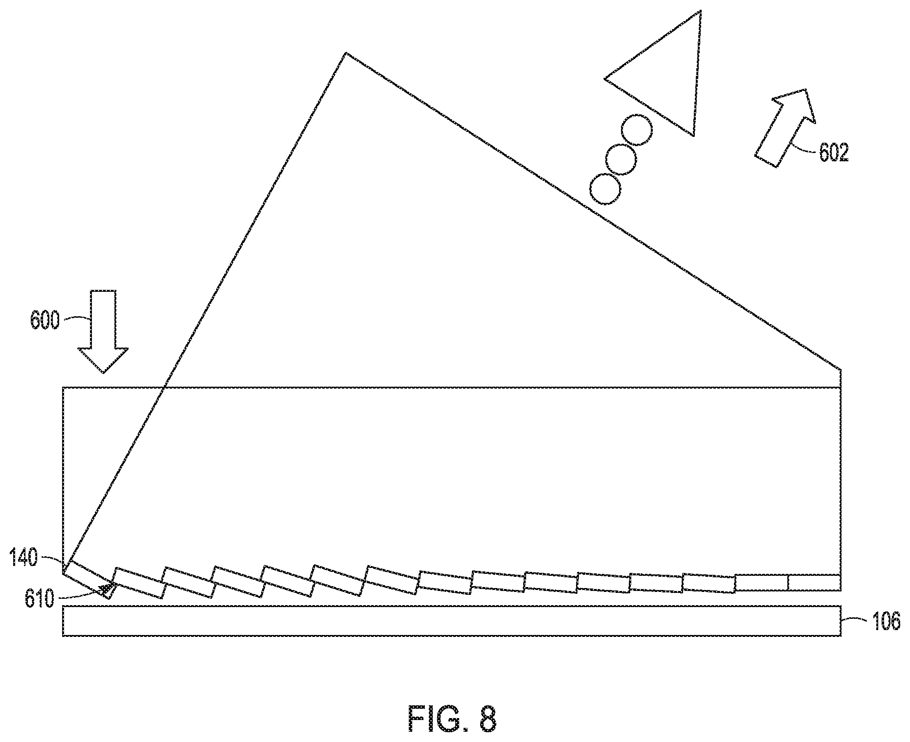Patent US11815676 Figure 6 – Active pushbroom imaging system using a micro-electro-mechanical system (MEMS) micro-mirror array (MMA)