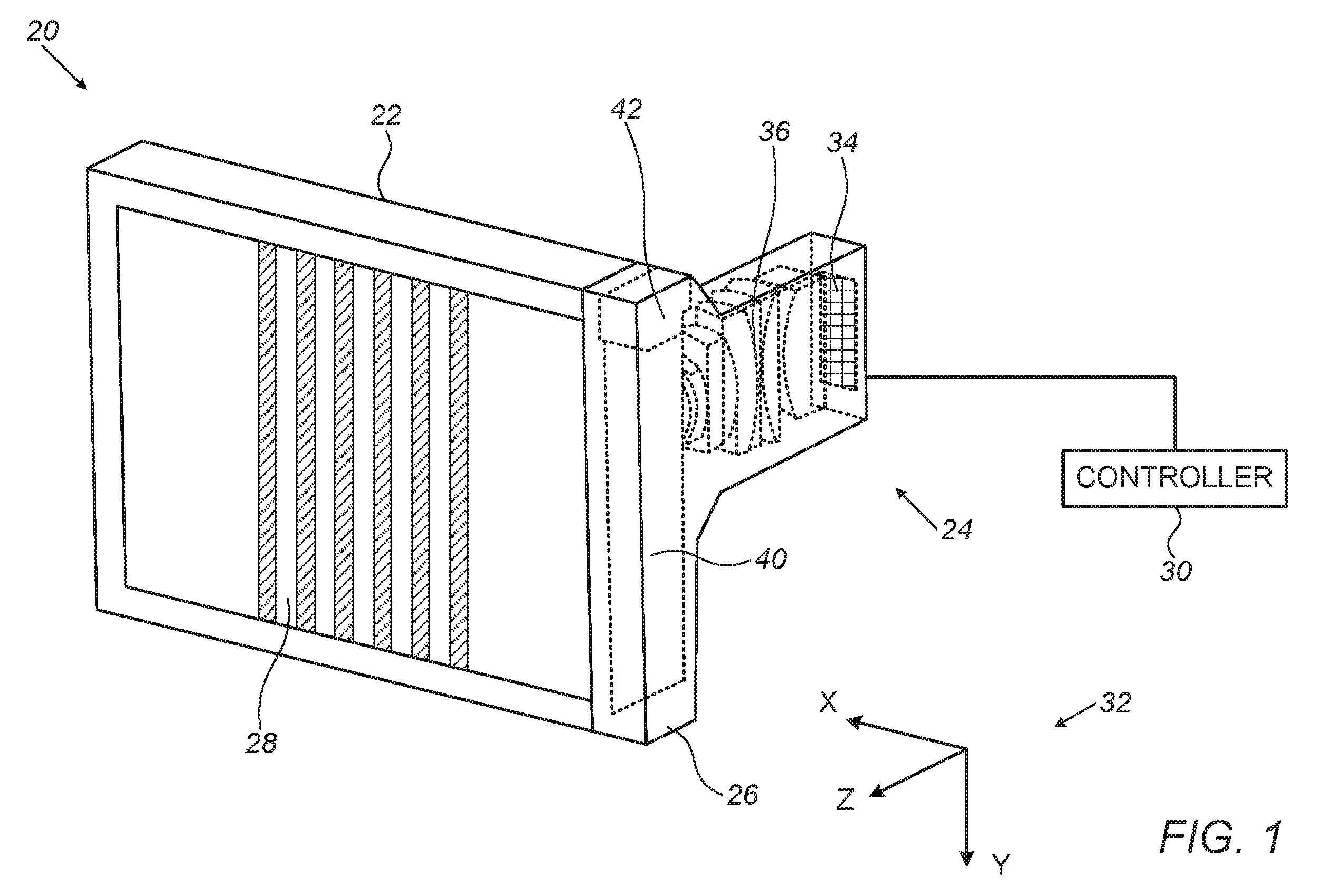 Patent US11815677 Figure 1 – Display using scanning-based sequential pupil expansion