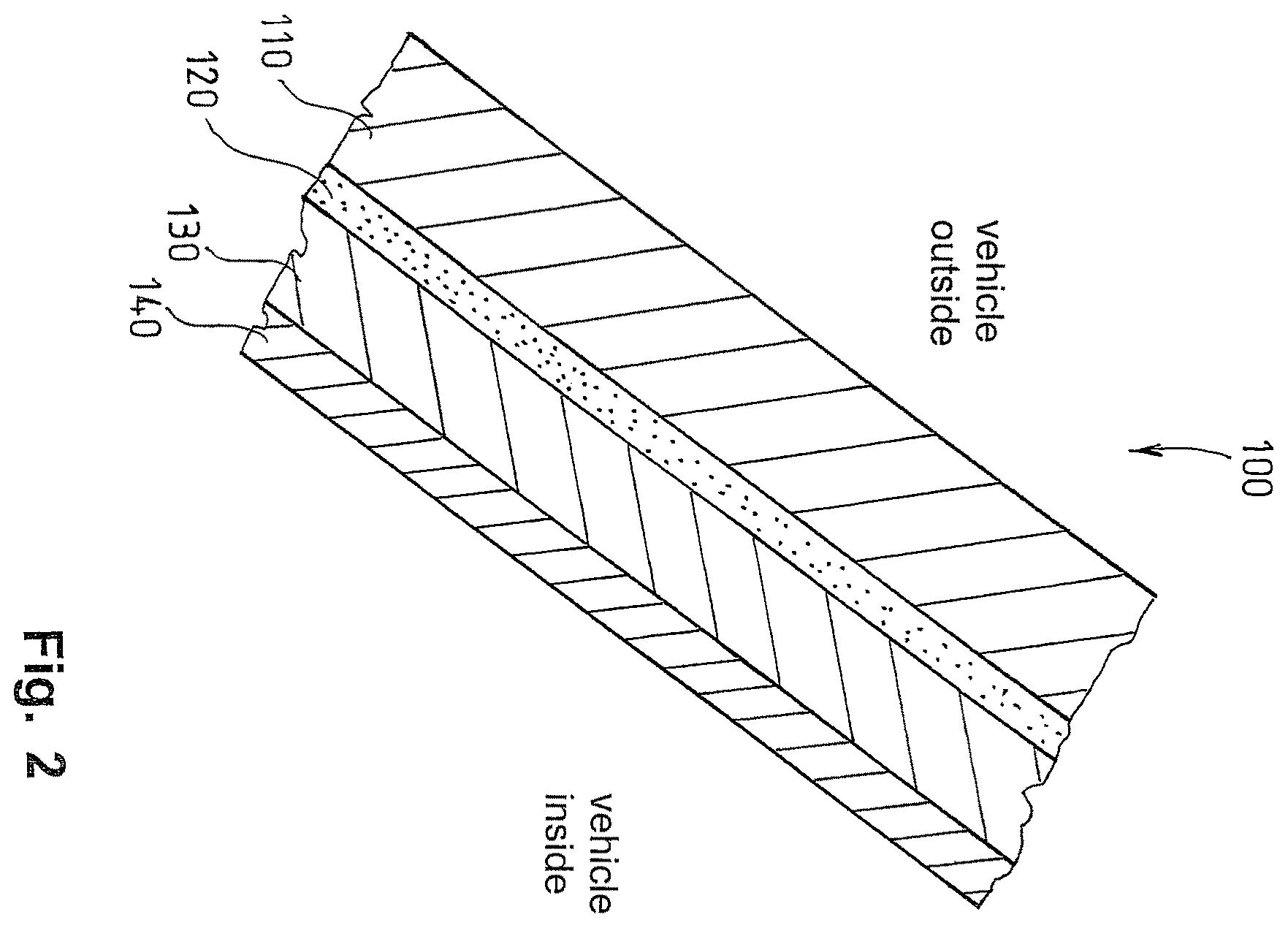 Patent US11815678 Figure 2 – Windscreen display