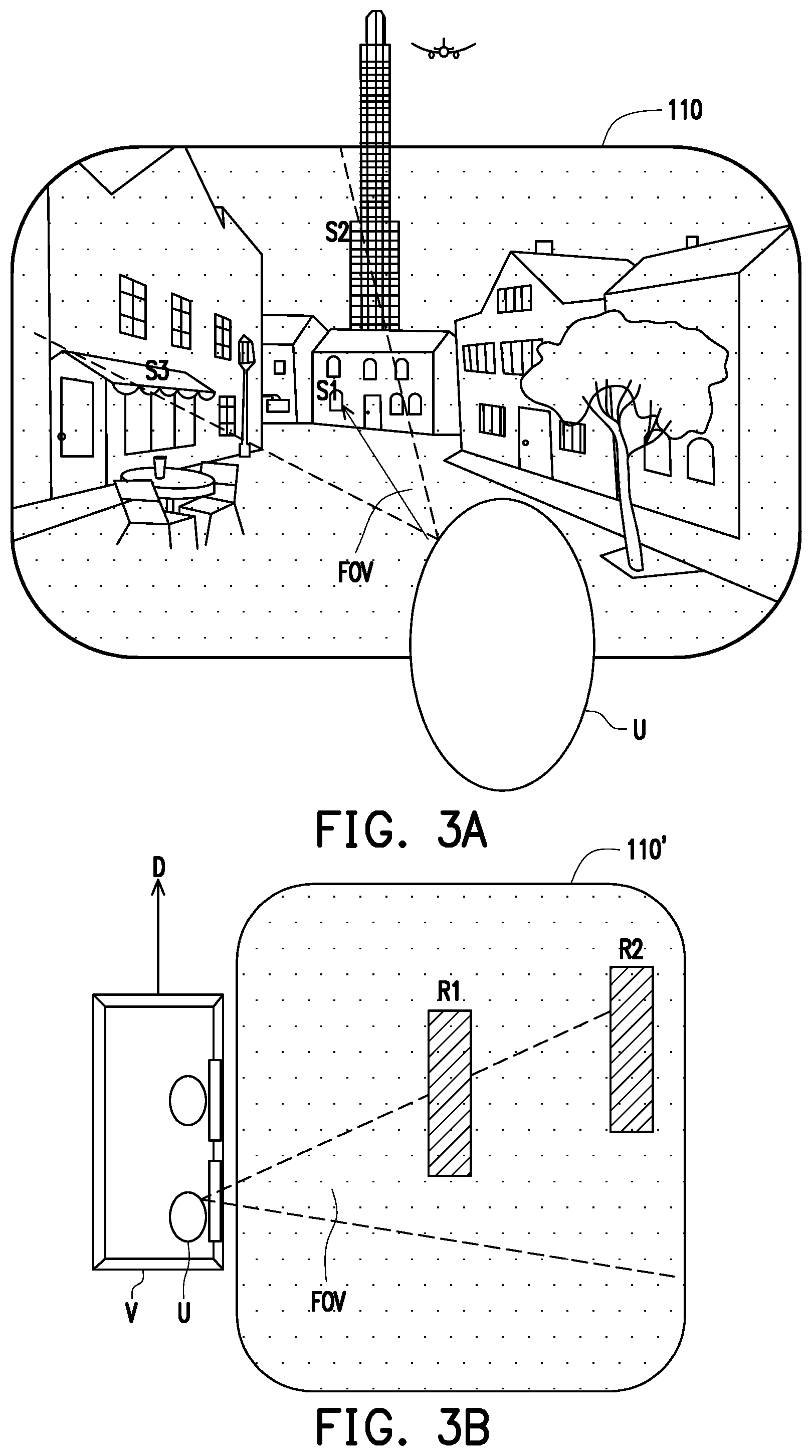 Patent US11815679 Figure 2 – Method, processing device, and display system for information display