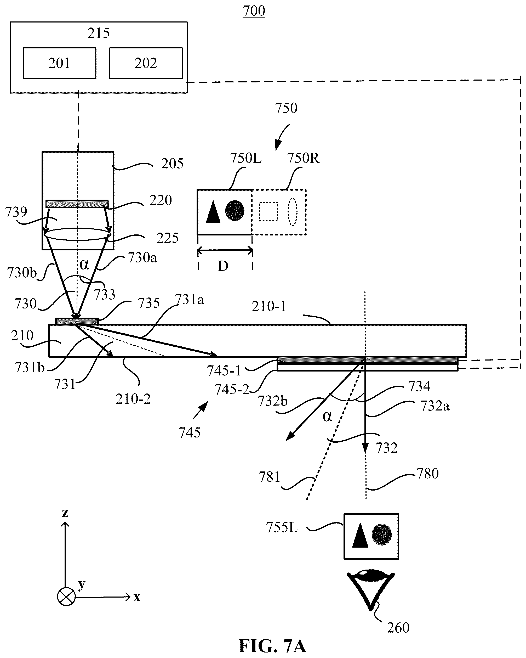 Patent US11815680 Figure 12 – Optical system and method for providing expanded field of view
