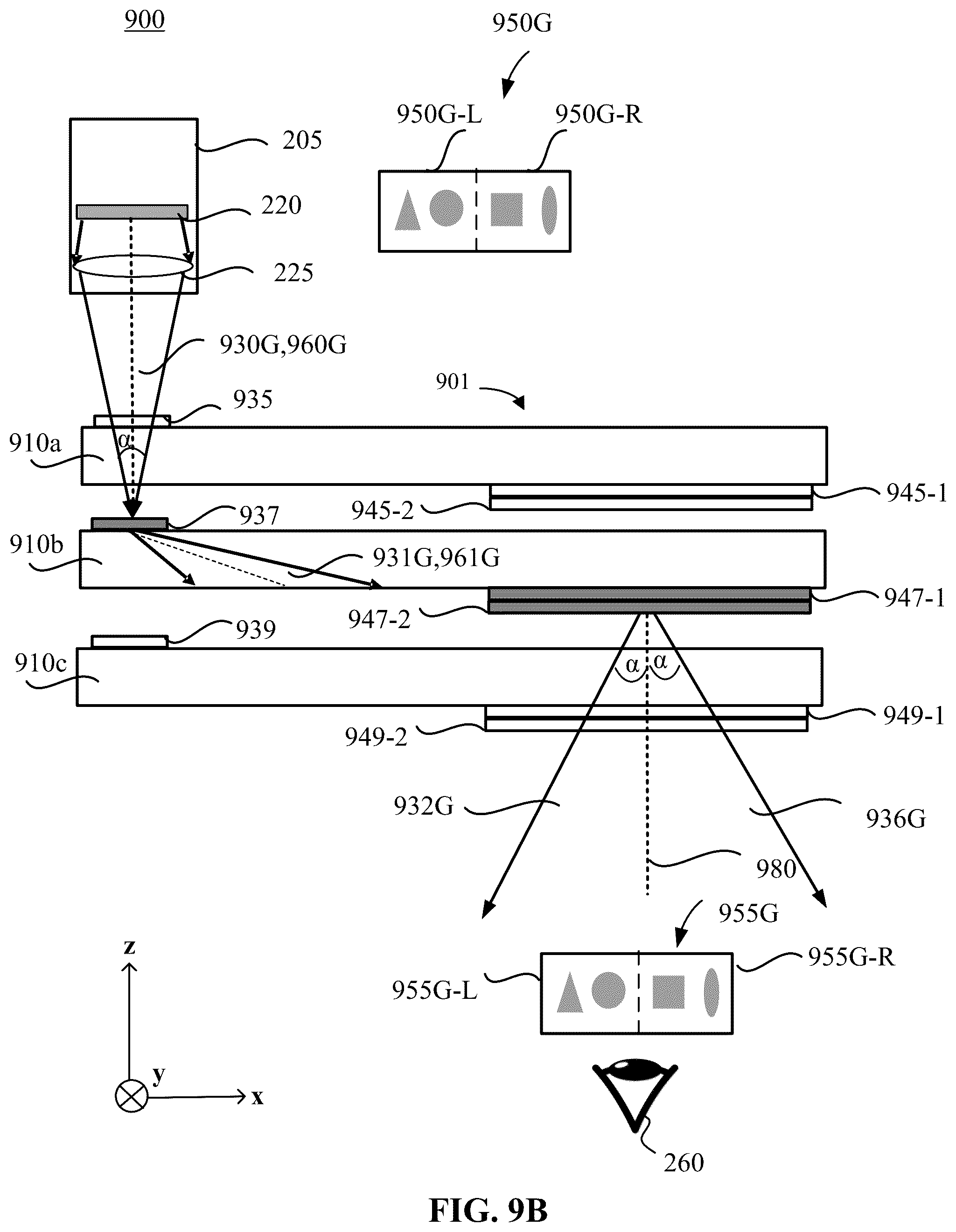 Patent US11815680 Figure 19 – Optical system and method for providing expanded field of view