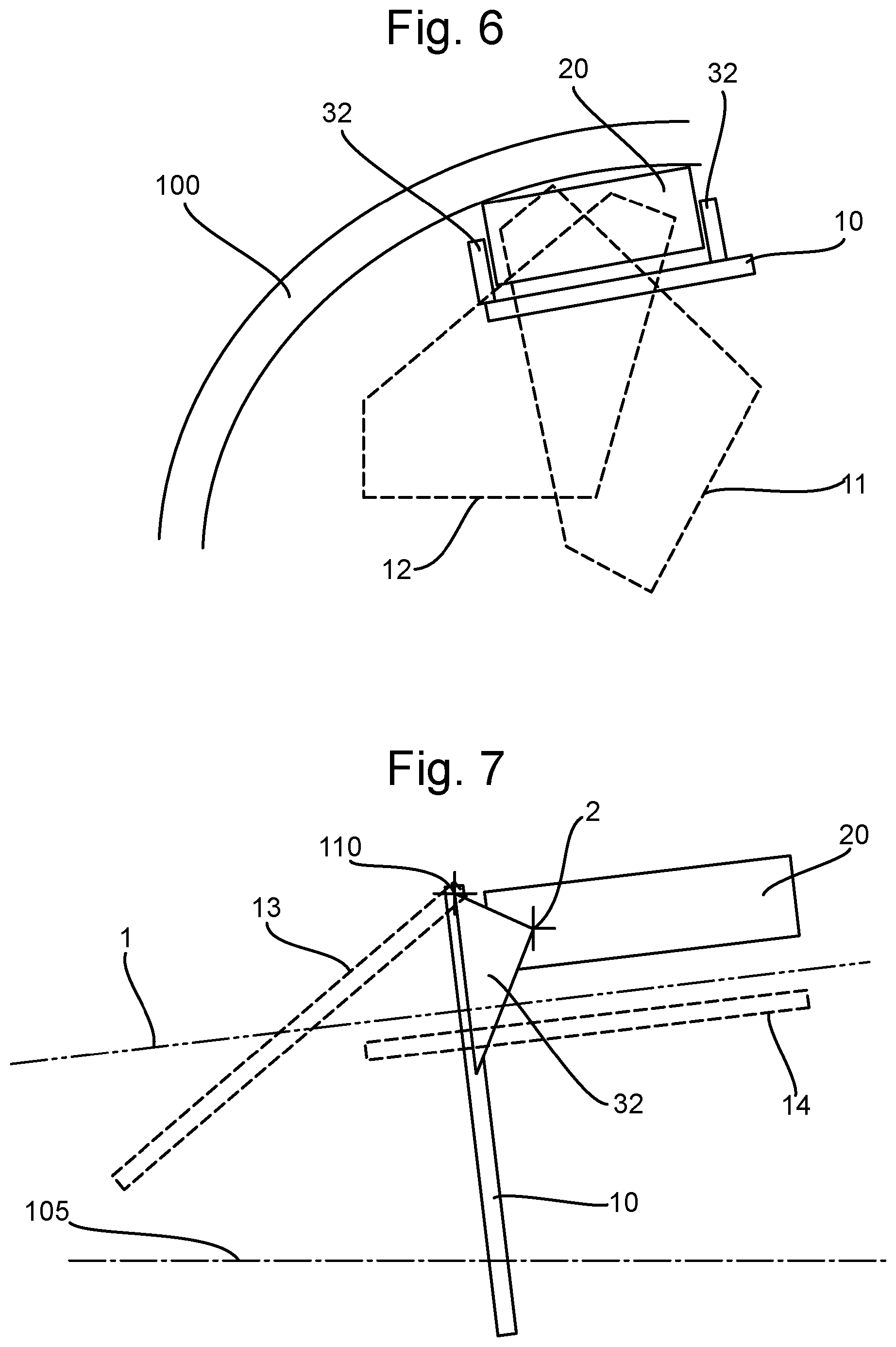 Patent US11815682 Figure 5 – Multi-axis movement support for optical combiner of head up display