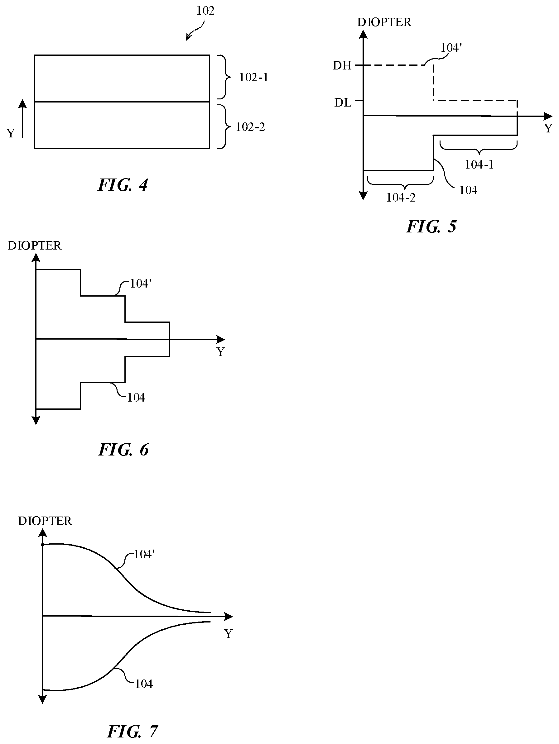 Patent US11815685 Figure 4 – Display system with virtual image distance adjustment and corrective lenses
