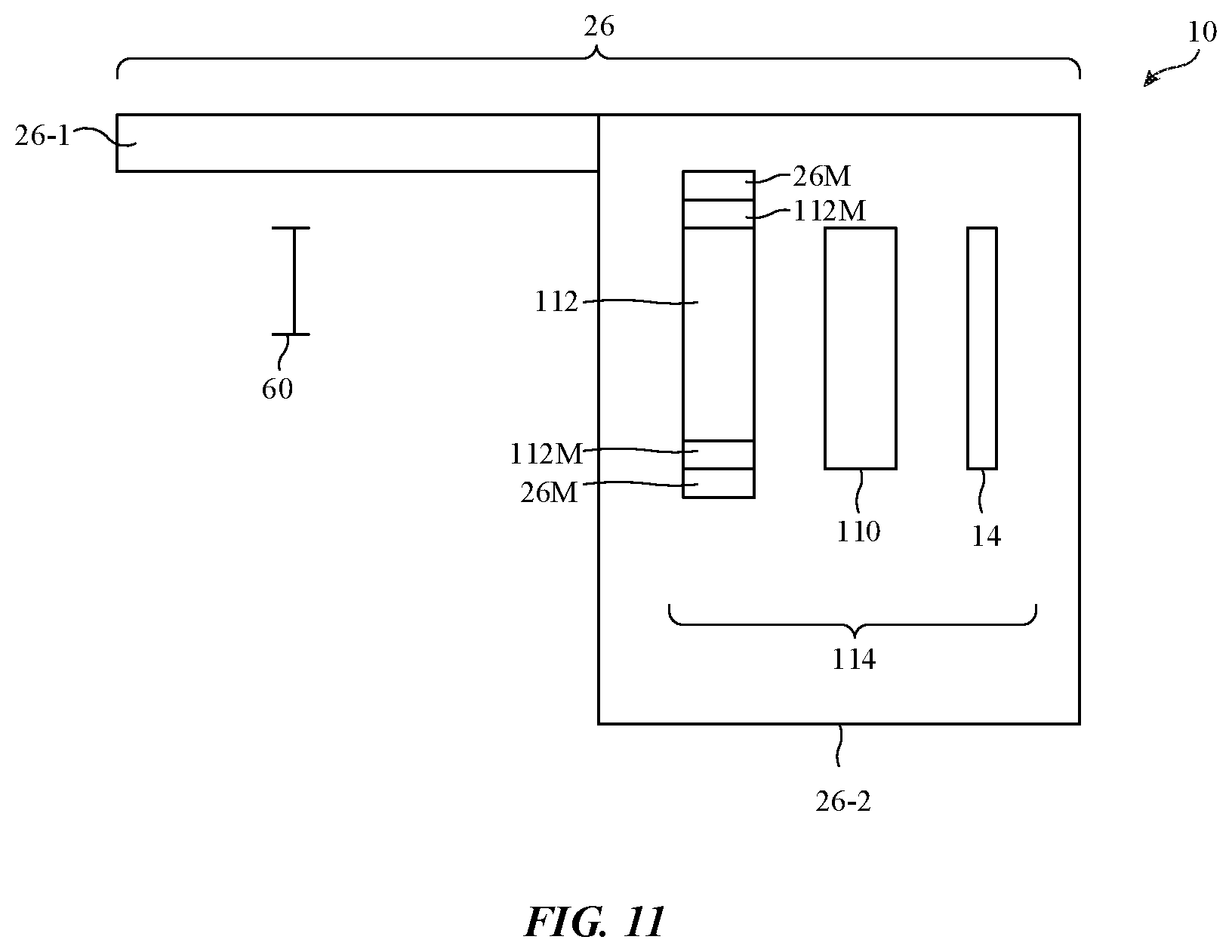 Patent US11815685 Figure 8 – Display system with virtual image distance adjustment and corrective lenses