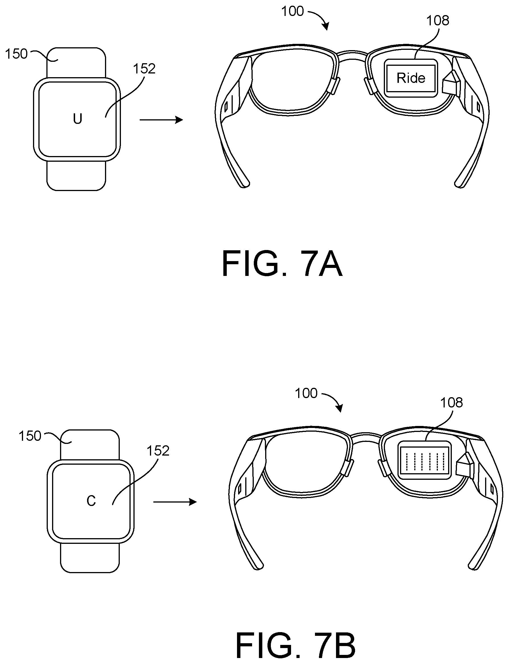 Patent US11815687 Figure 8 – Controlling head-mounted device with gestures into wearable device