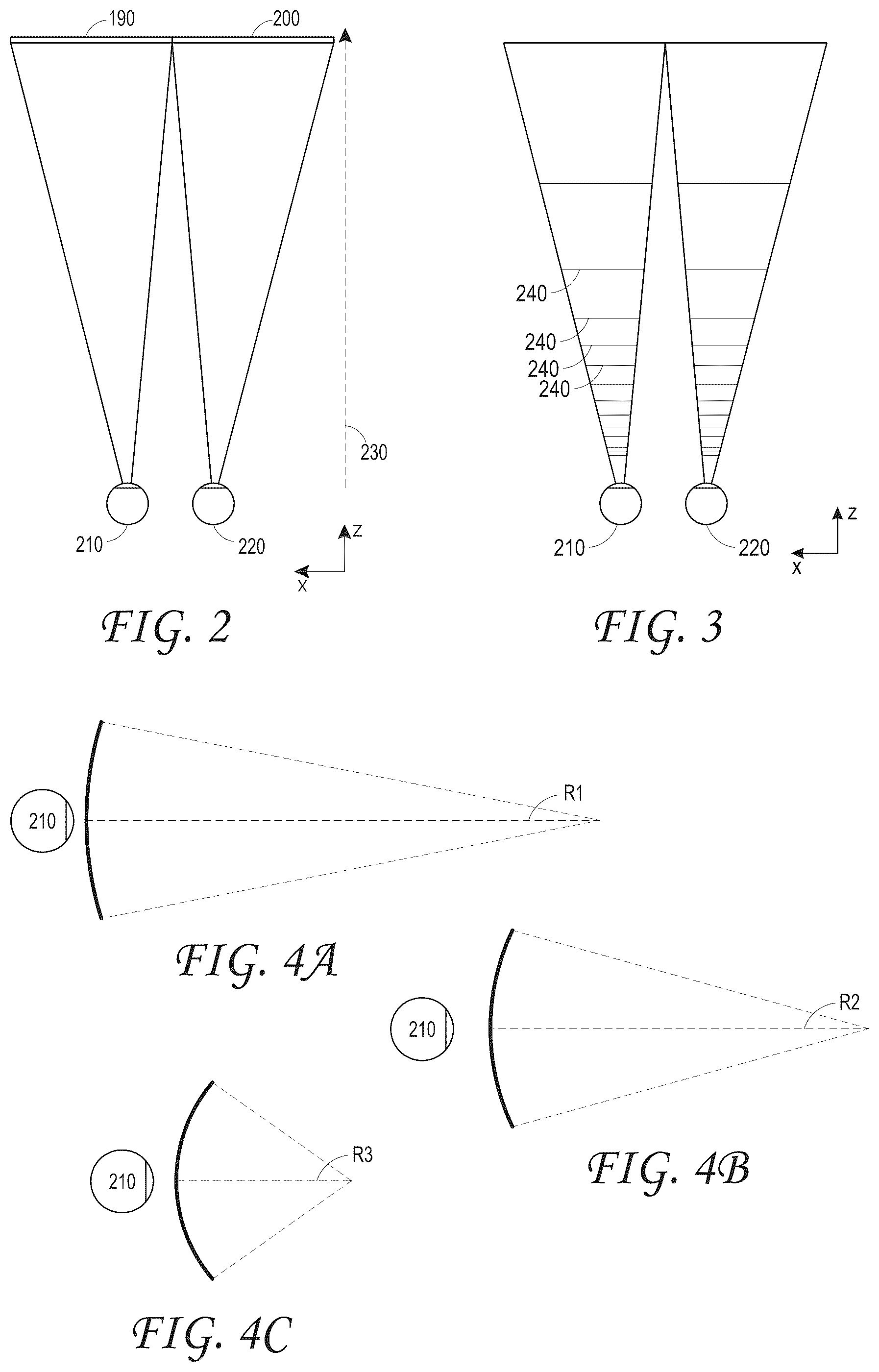 Patent US11815688 Figure 2 – Display system and method for providing variable accommodation cues using multiple intra-pupil parallax views formed by light emitter arrays