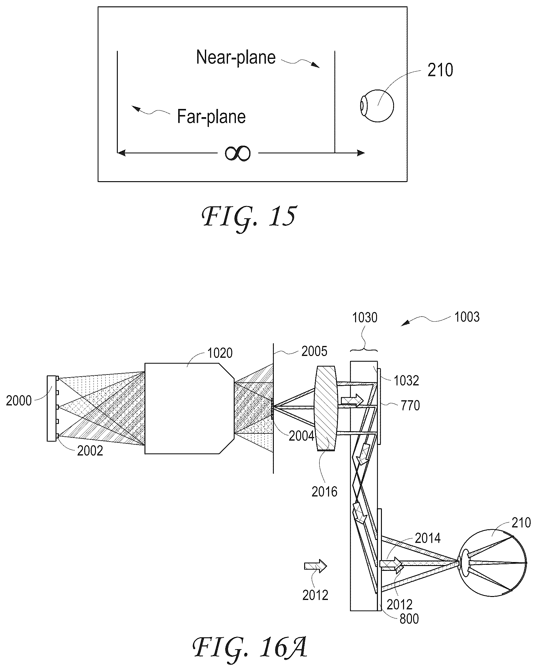 Patent US11815688 Figure 9 – Display system and method for providing variable accommodation cues using multiple intra-pupil parallax views formed by light emitter arrays