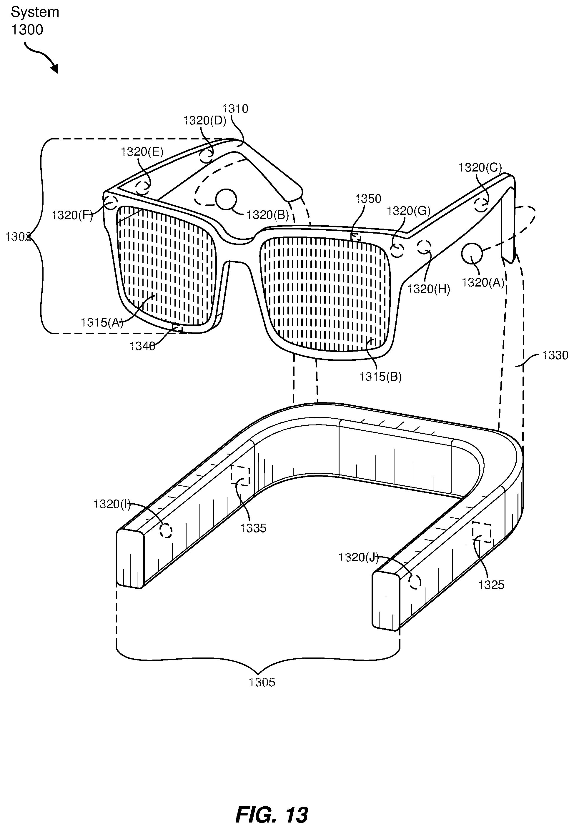 Patent US11815692 Figure 13 – Apparatus, system, and method for blocking light from eyecups