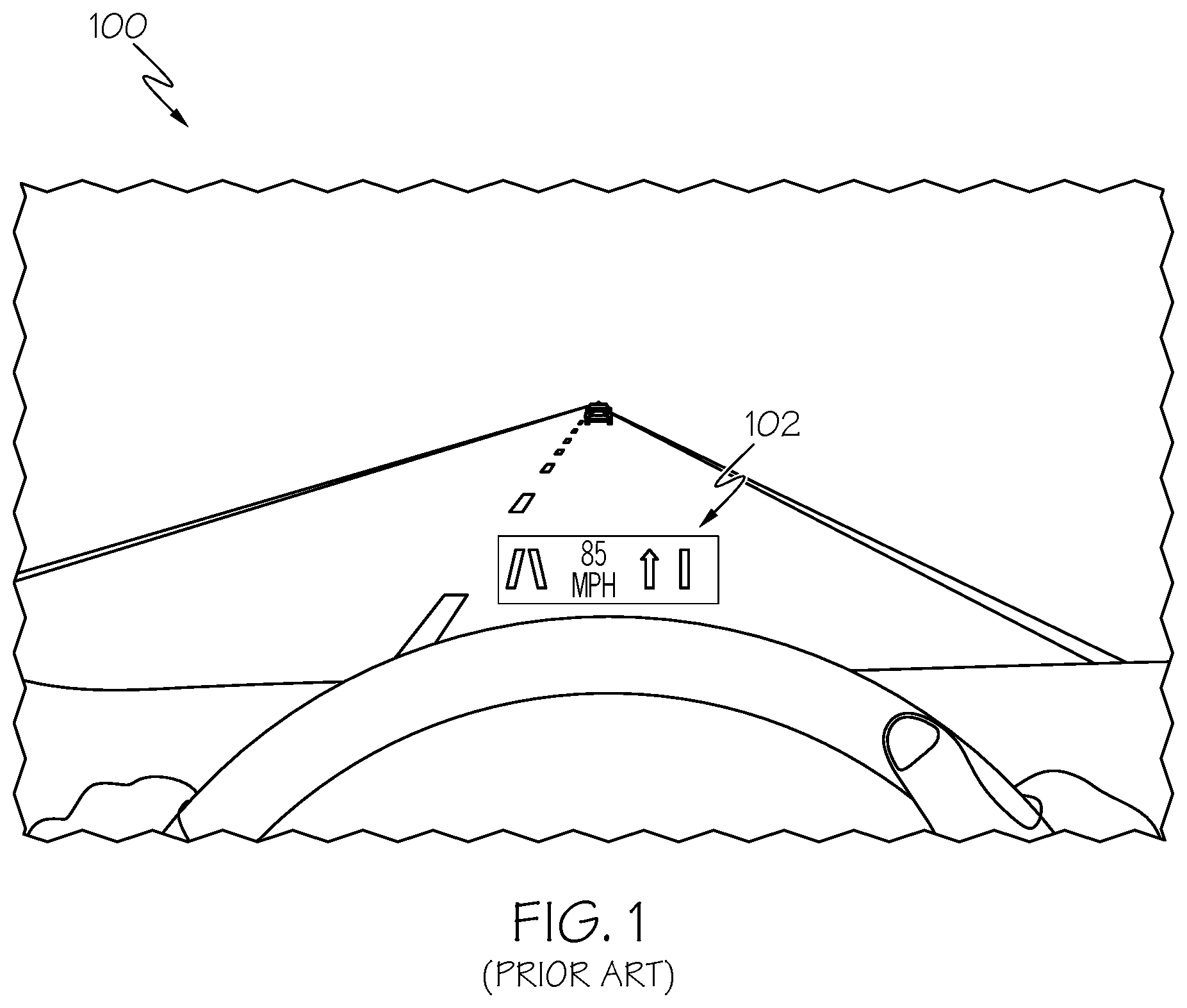 Patent US11815694 Figure 1 – AR content display for rear passengers using infrared light
