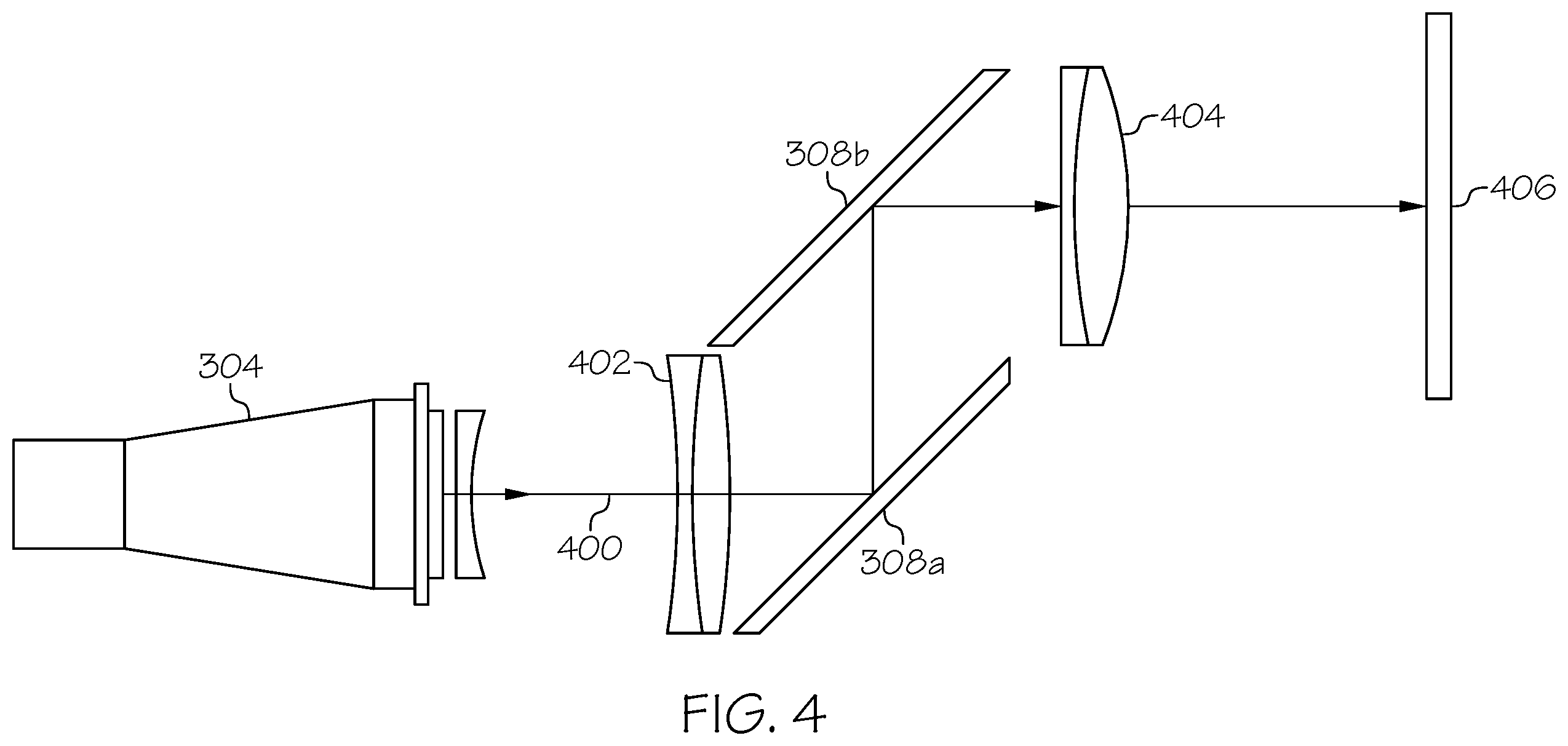Patent US11815694 Figure 4 – AR content display for rear passengers using infrared light
