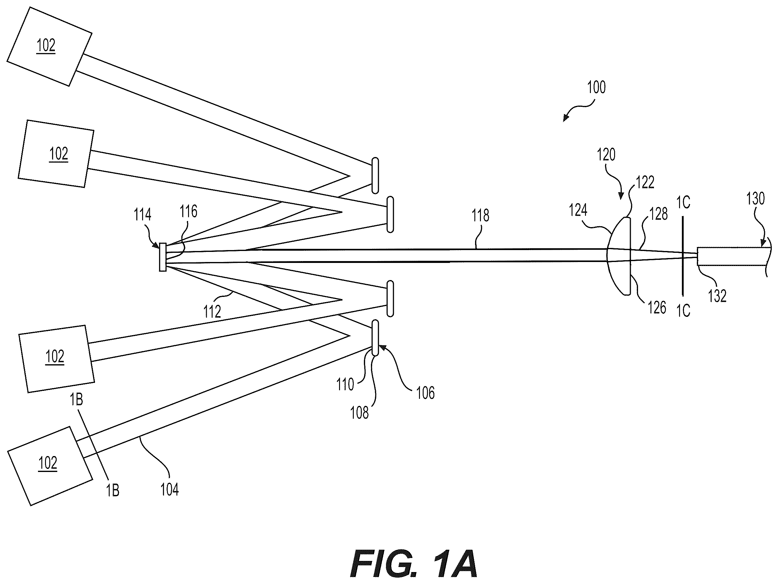Patent US11815697 Figure 1 – Apparatus and methodology for reshaping a laser beam