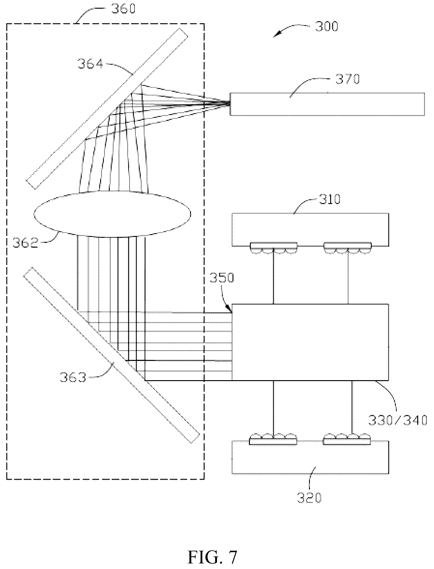 Patent US11815698 Figure 7 – Laser combining apparatus and display device