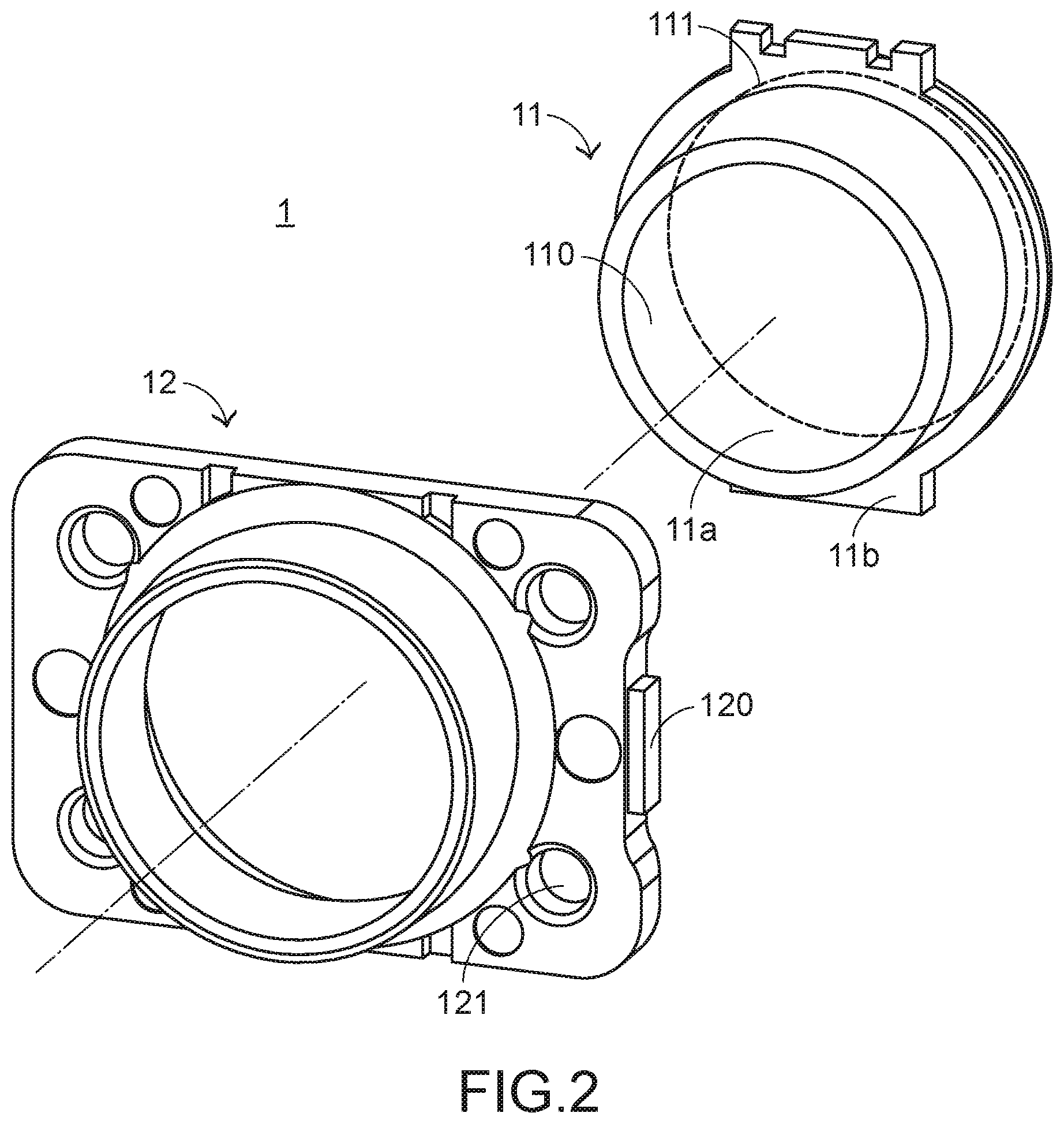 Patent US11815700 Figure 2 – Optical lens assembly